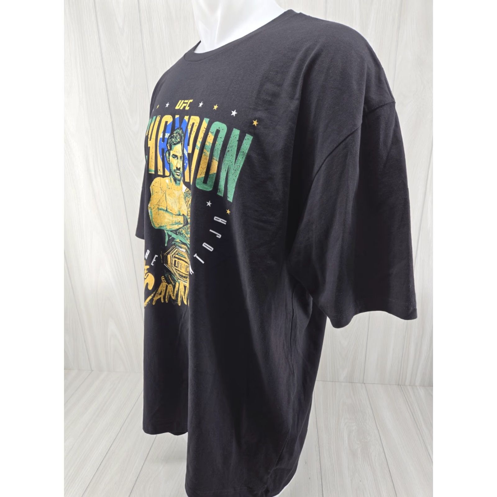 Vintage 500 Level T-Shirt Unisex Adults 4XL Black Graphic Print The Cannibal MMA Gildan 5000 Size 4XL Round Neck Short Sleeve Size US XXL / EU 58 / 5 - 4 Thumbnail