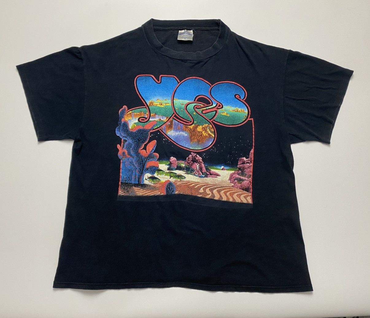 Band Tees Rare Vintage 90s Yes (Unite) Tour tee by Brockum Size US L / EU 52-54 / 3 - 1 Thumbnail