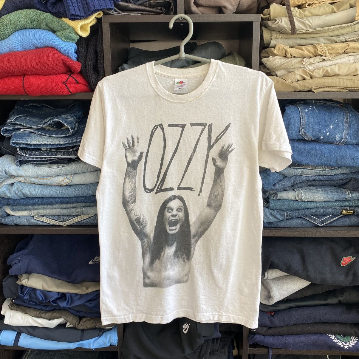 Band Tees Vintage Ozzy Osbourne Black Sabbath Big Logo rock band tee Size US S / EU 44-46 / 1 - 1 Thumbnail