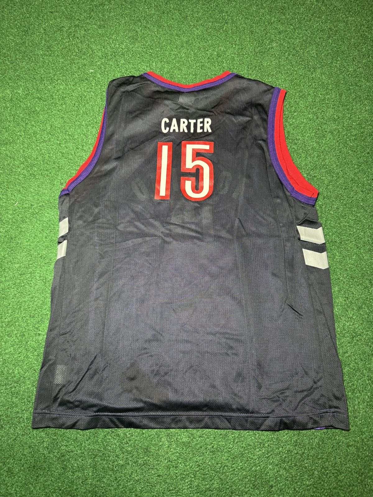 Champion Vintage 90s Toronto Raptors Vince Carter #15 Retro Jersey Size US M / EU 48-50 / 2 - 3 Thumbnail