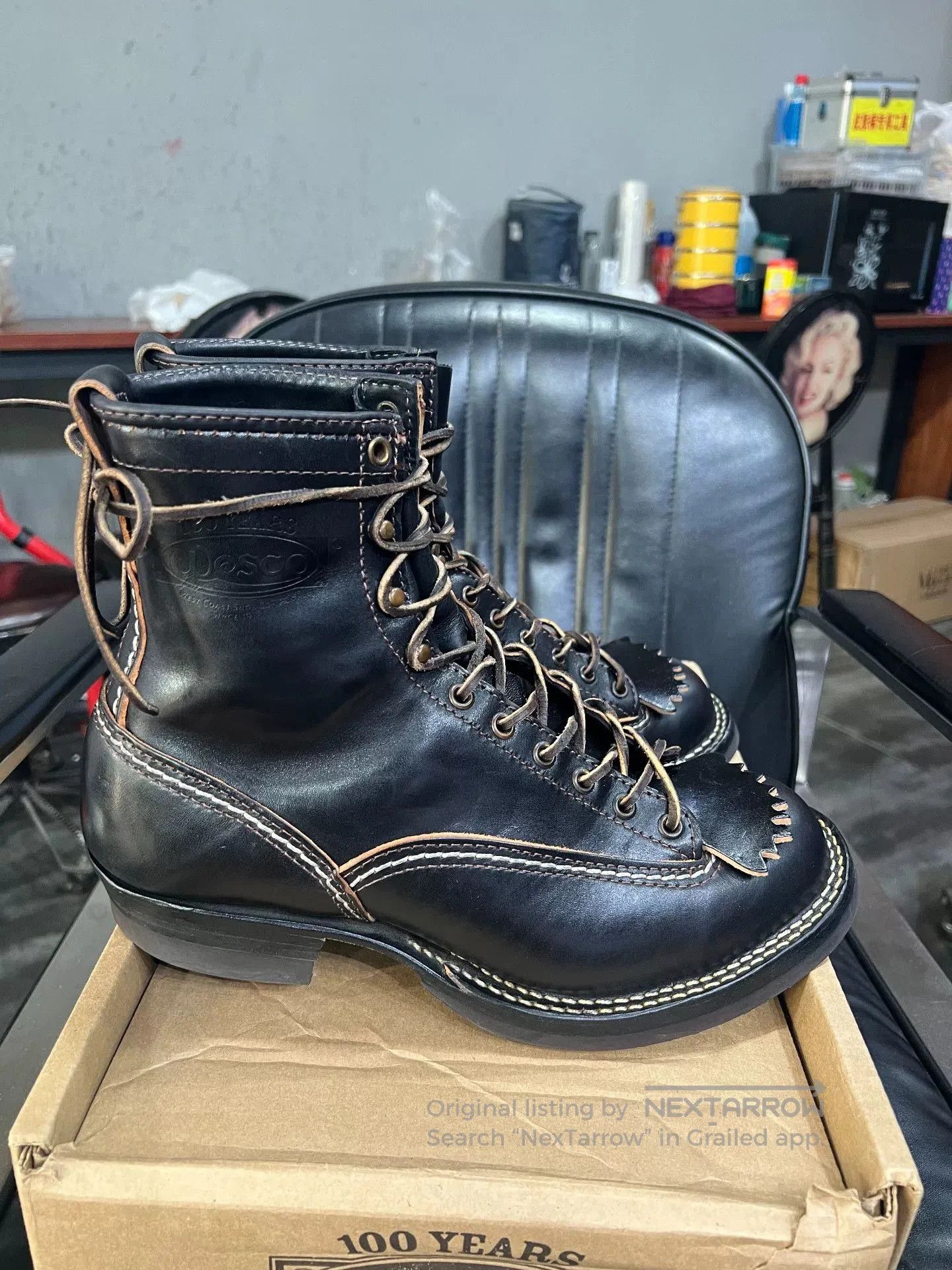 WESCO WESCO 100TH JOB MASTER Work Boots. Size US 10 / EU 43 - 4 Thumbnail
