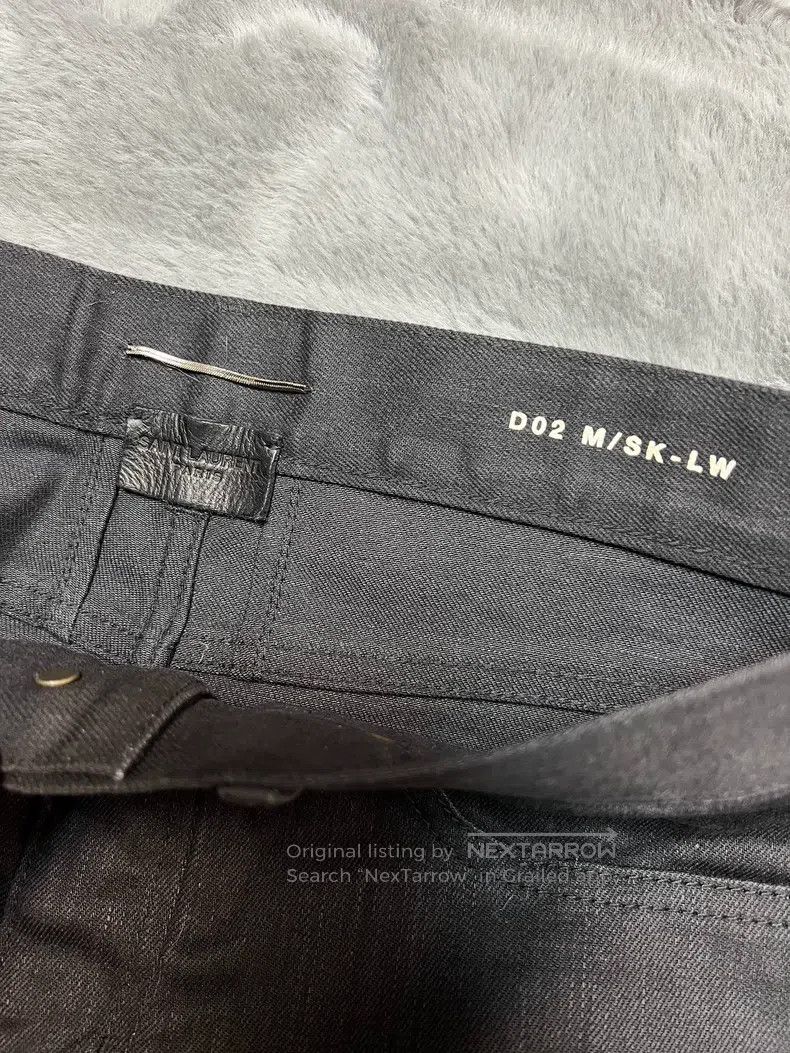 Saint Laurent Paris Saint Laurent Paris Basic Black Denim Jeans Size US 32 / EU 48 - 3 Thumbnail