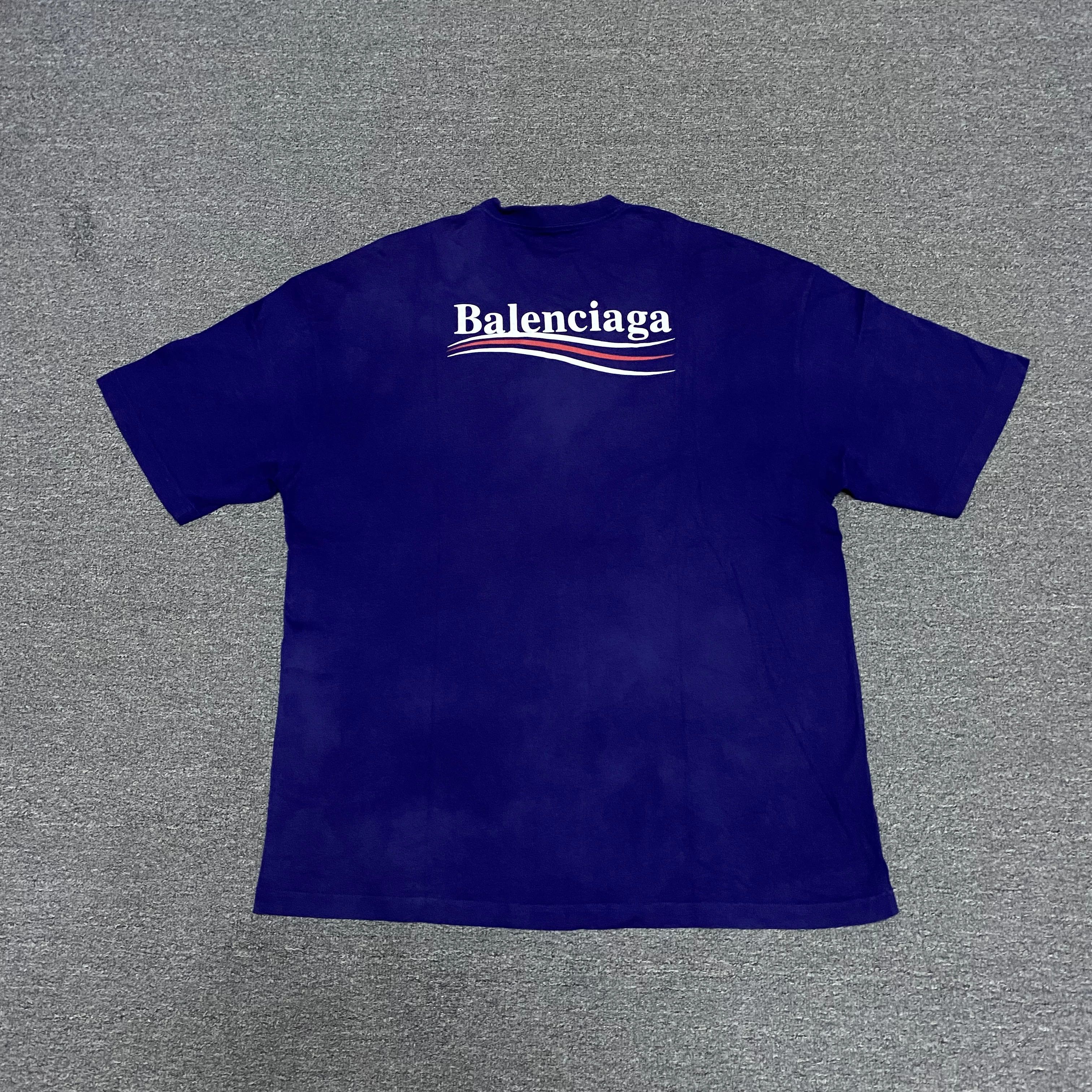 Balenciaga BALENCIAGA Wave Short Sleeve Size US M / EU 48-50 / 2 - 1 Thumbnail