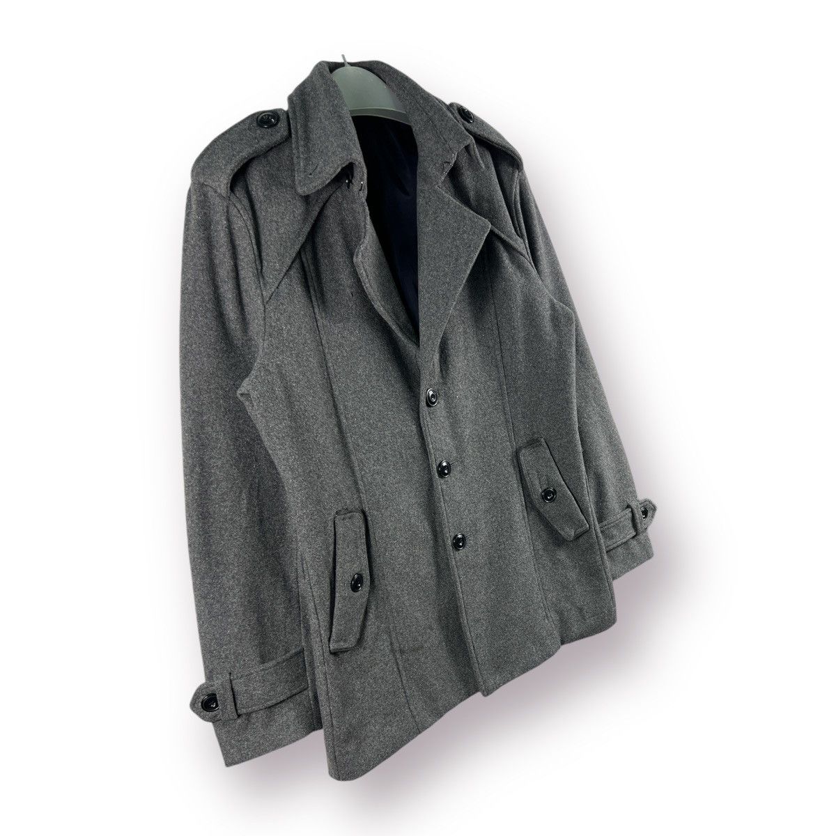 If Six Was Nine × Japanese Brand × semanticdesign 🔥 Semantic Design wool Coat Size US S / EU 44-46 / 1 - 3 Thumbnail