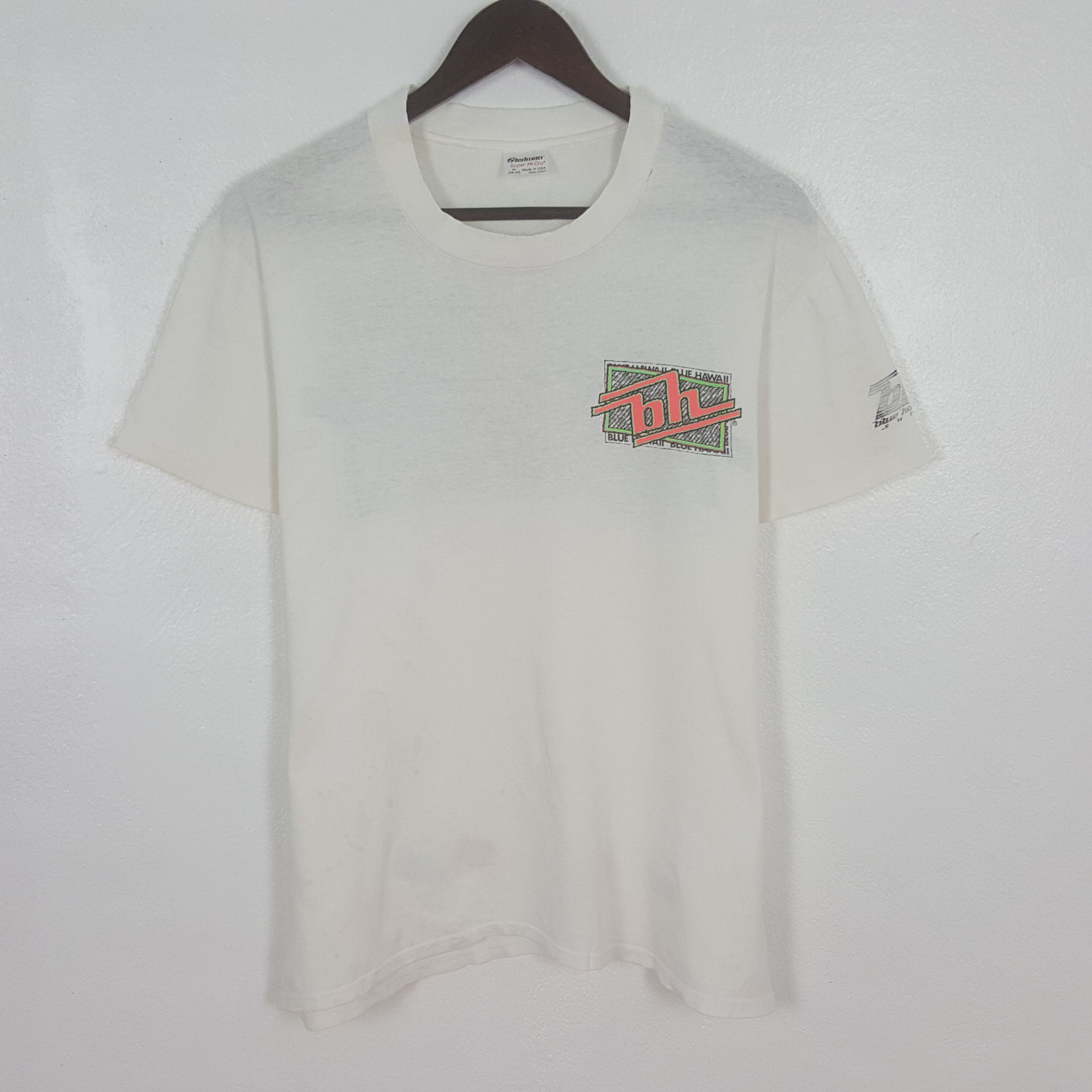 Vintage Vintage Blue Hawaii BH Tshirt Size US M / EU 48-50 / 2 - 3 Thumbnail