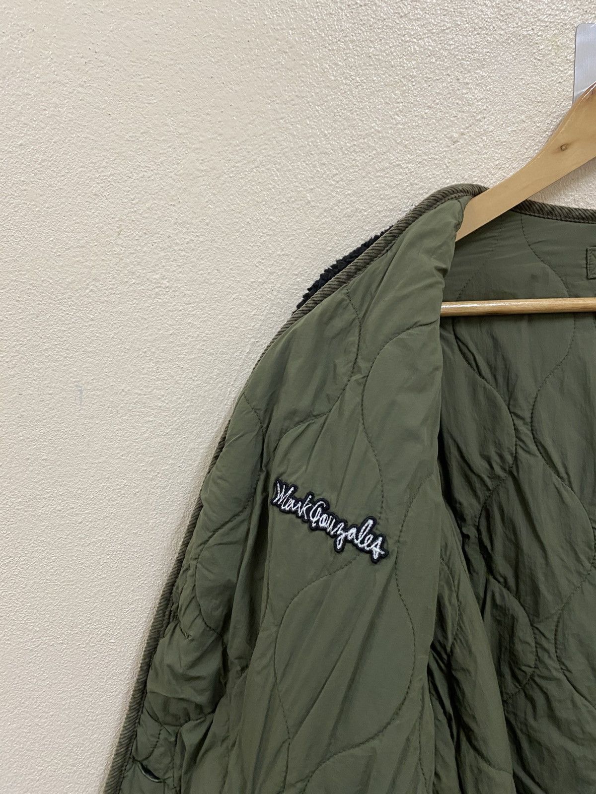 Vintage Vtg Mark Gonzales Sherpa Black Jacket - Revisible Size US L / EU 52-54 / 3 - 7 Thumbnail