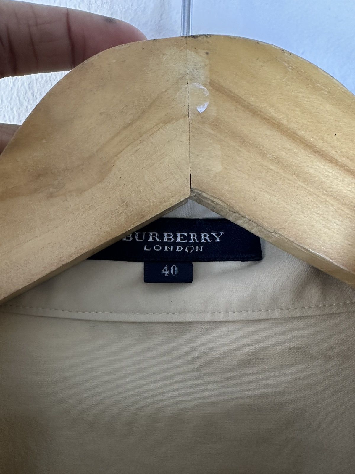 Burberry Burberry Pleated Button Up Shirt Size M / US 6-8 / IT 42-44 - 6 Thumbnail