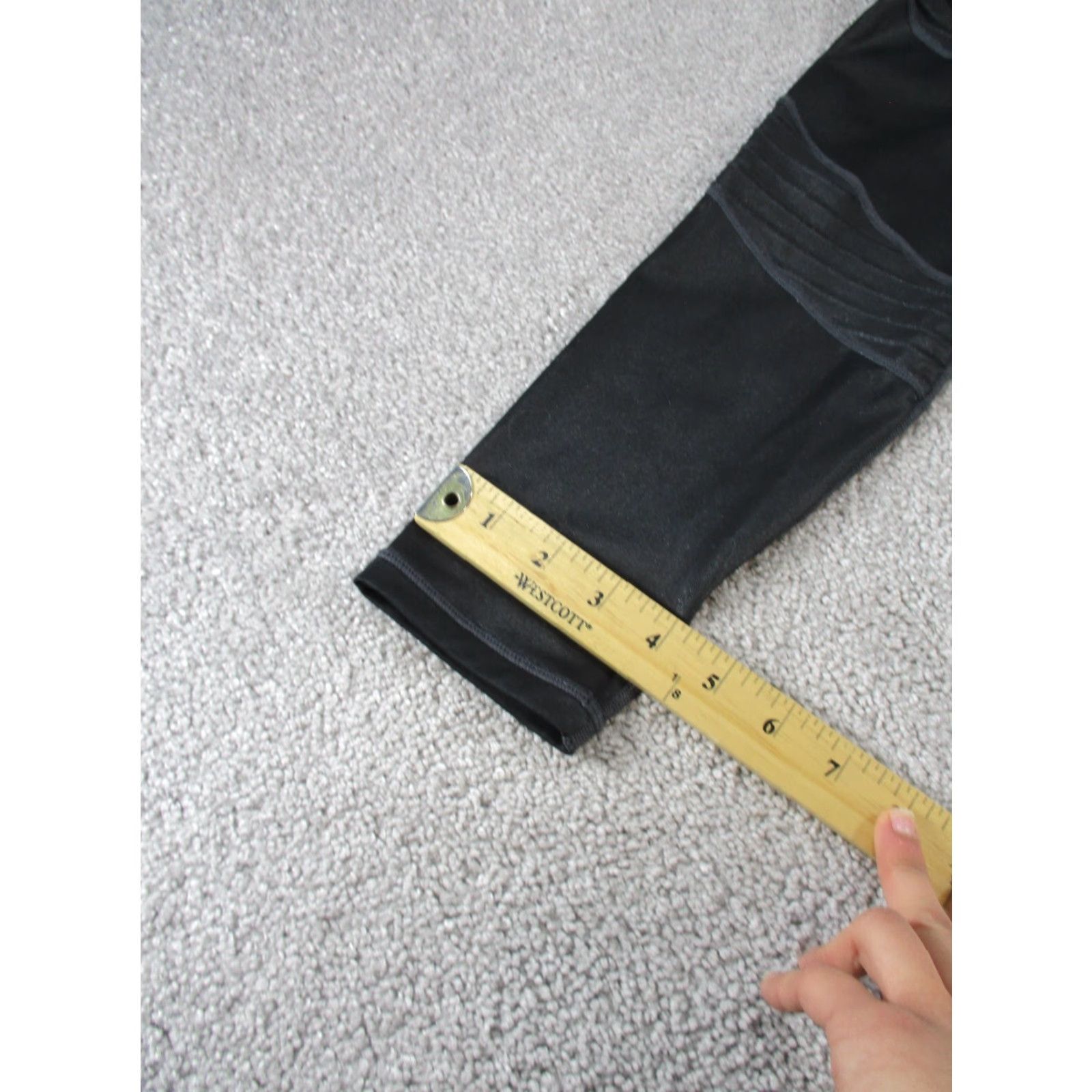 Athleta Athleta Leggings Women Small Black Inclination Moto Yoga Ankle Athleisure Womens Size 28" / US 6 / IT 42 - 4 Thumbnail