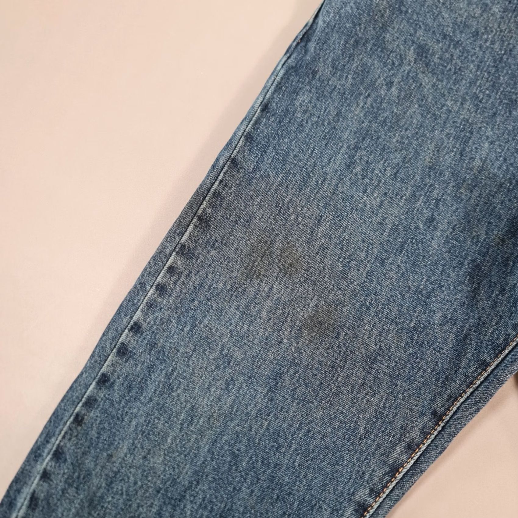 Levi's VINTAGE Levi's 517 Jeans Mens Blue W36 L32 Bootcut Zip Fly 5-Pocket Denim Cotton Regular Modern Shopwear Mens Size US 36 / EU 52 - 4 Thumbnail