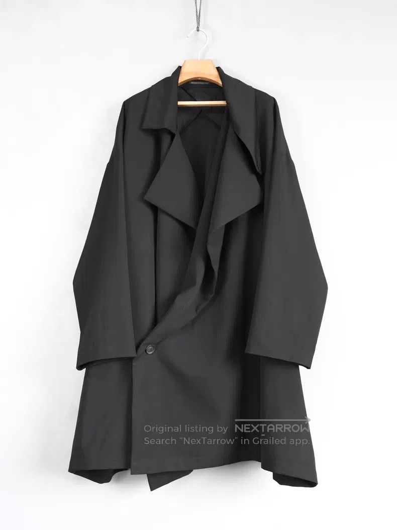 Yohji Yamamoto Yohji Yamamoto 21AW regular pleated wool coat| Size US M / EU 48-50 / 2 - 4 Thumbnail