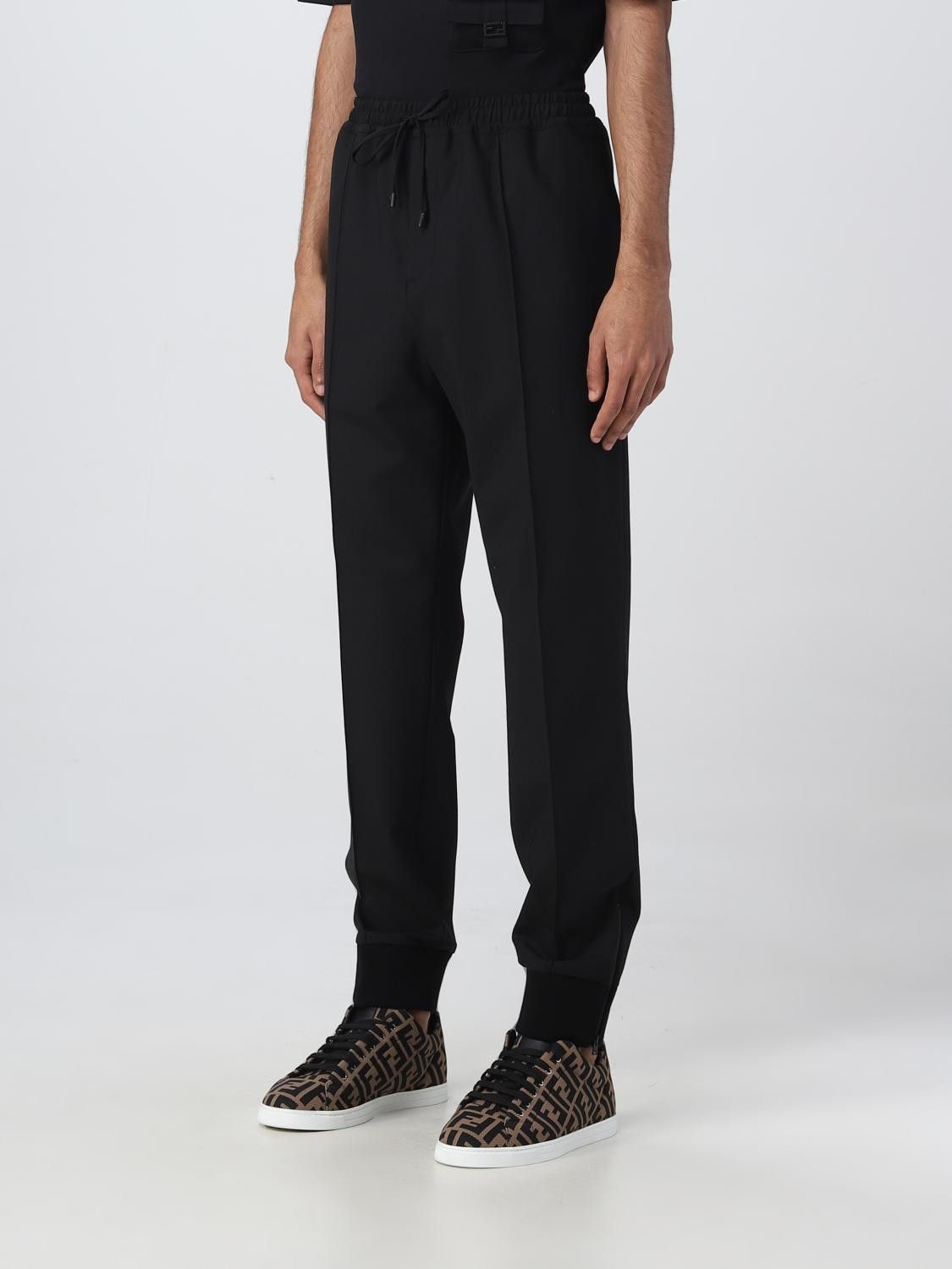 Fendi o1s1wg110226 Sweatpant & Jogger in Black Size US 34 / EU 50 - 4 Thumbnail