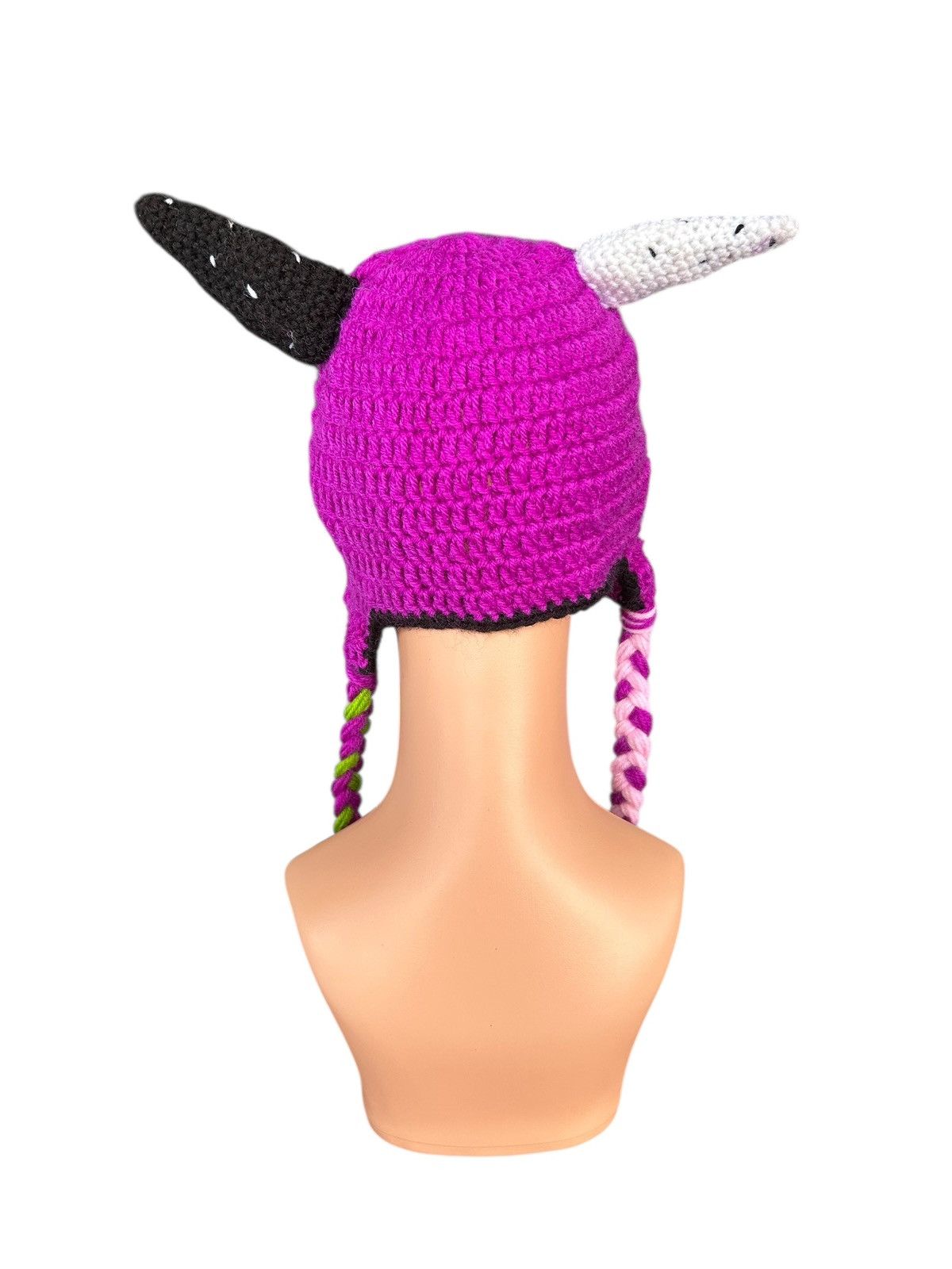 Japanese Brand × Kapital × Vintage Crochet Knitted Handmade Beanie Hats Size ONE SIZE - 4 Thumbnail