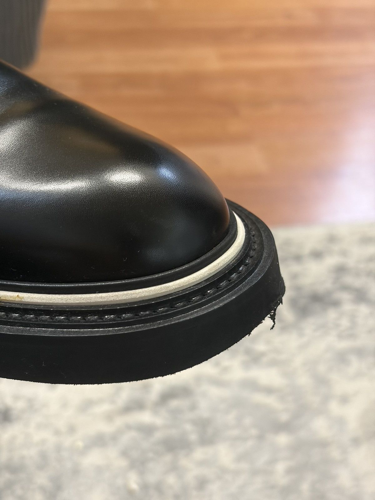 Dior AW09 Cord Wrapped Leather Boots Size US 9 / EU 42 - 13 Thumbnail
