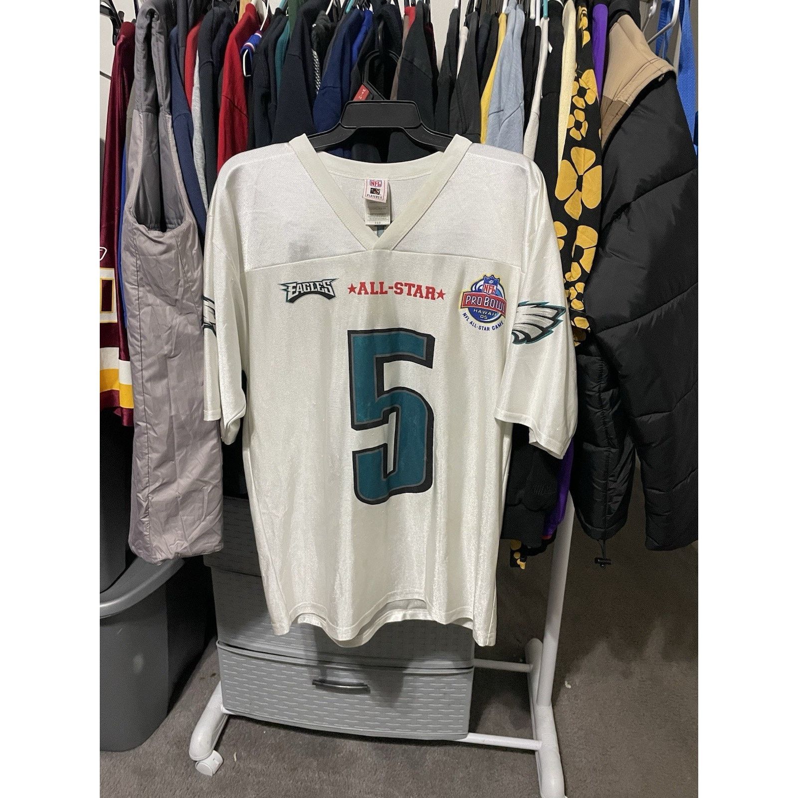 NFL Size M- Donovan McNabb Eagles Jersey NFL Pro Bowl 2005 Size US M / EU 48-50 / 2 - 1 Thumbnail