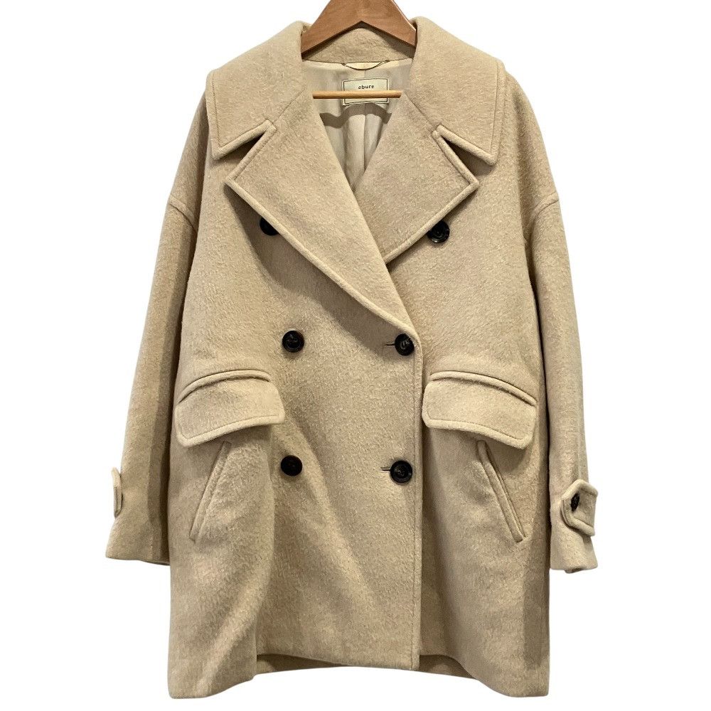 Other Other ebure Super 100s Beaver Wool Double Breasted Coat Textile Outerwear 3010200126 DUTY FREE for USA Size ONE SIZE - 1 Thumbnail