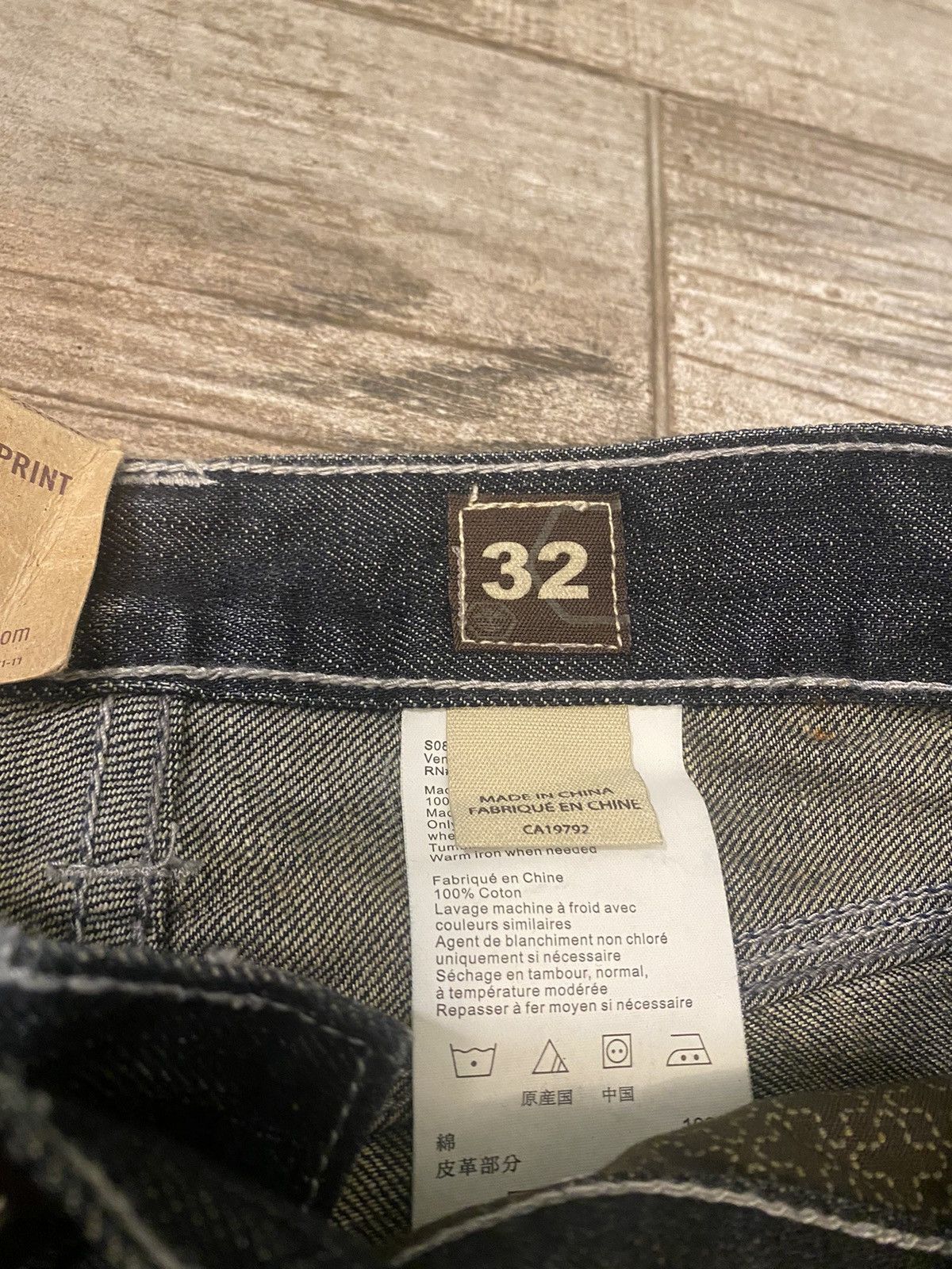 Timberland Timberland Indigo-Dyed Straight Leg Jeans Size US 32 / EU 48 - 5 Thumbnail