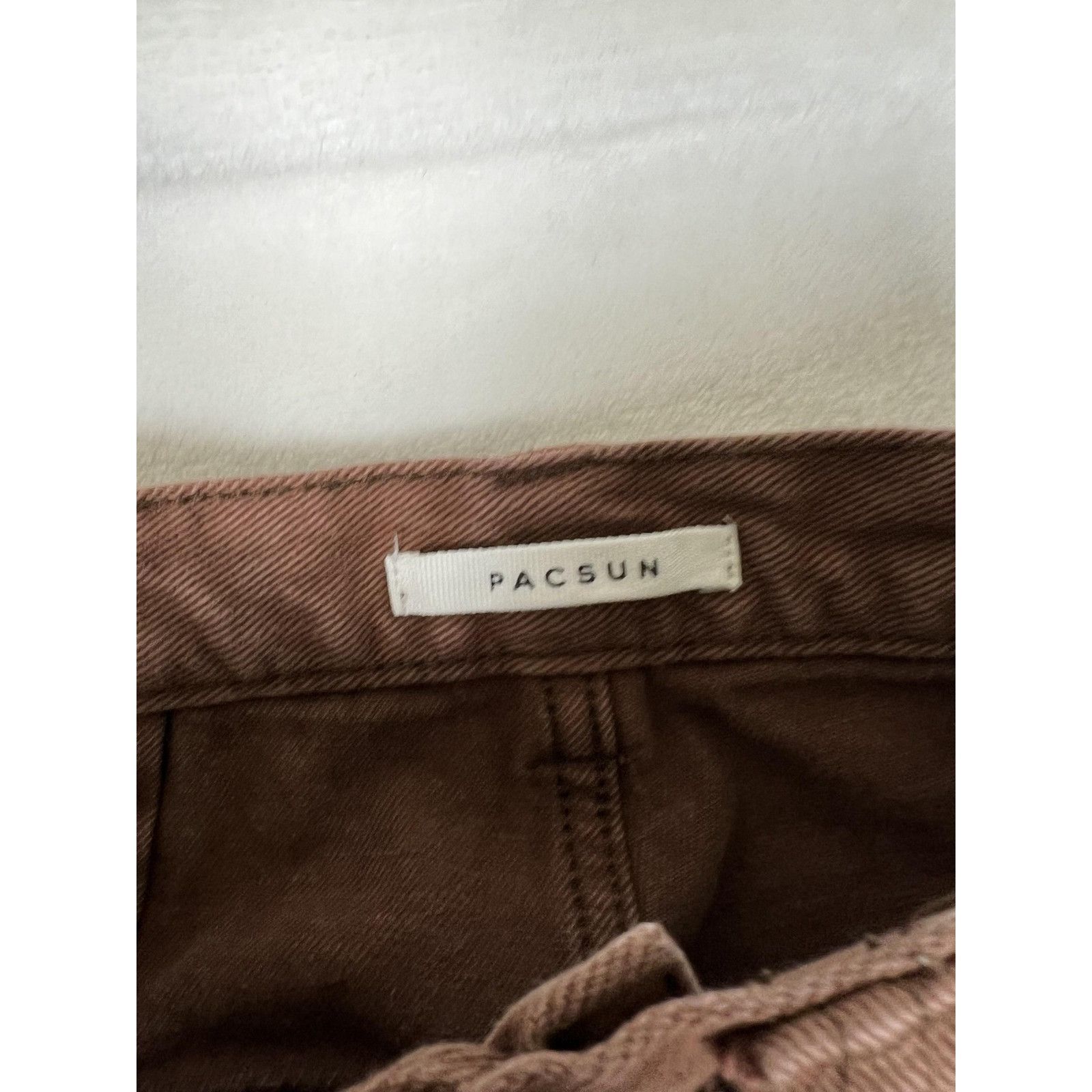 Pacsun PacSun Ultra High Rise Flare Carpenter Jeans Womens 22 Brown Size 40" / US 18 - 6 Thumbnail