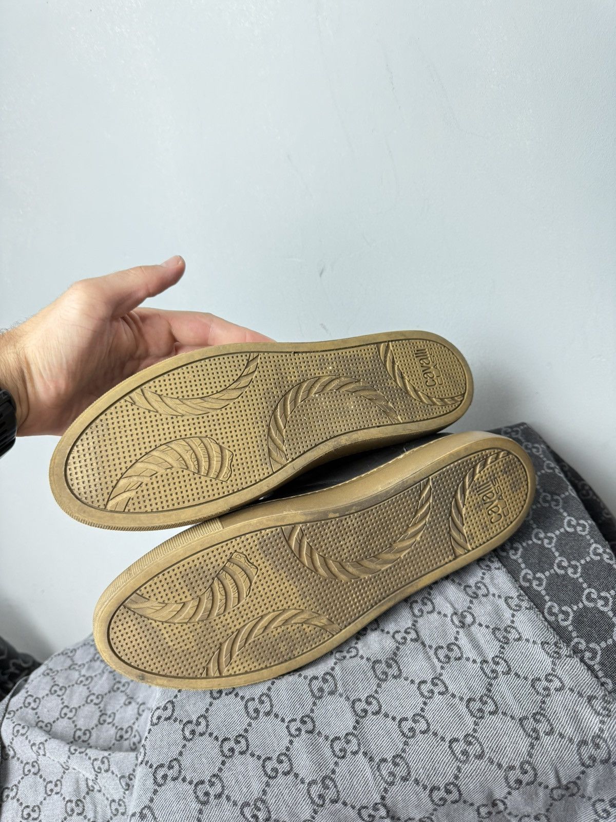Cavalli Class Roberto Just Cavalli Class Leather Sneakers Luxury Size US 10 / EU 43 - 8 Thumbnail