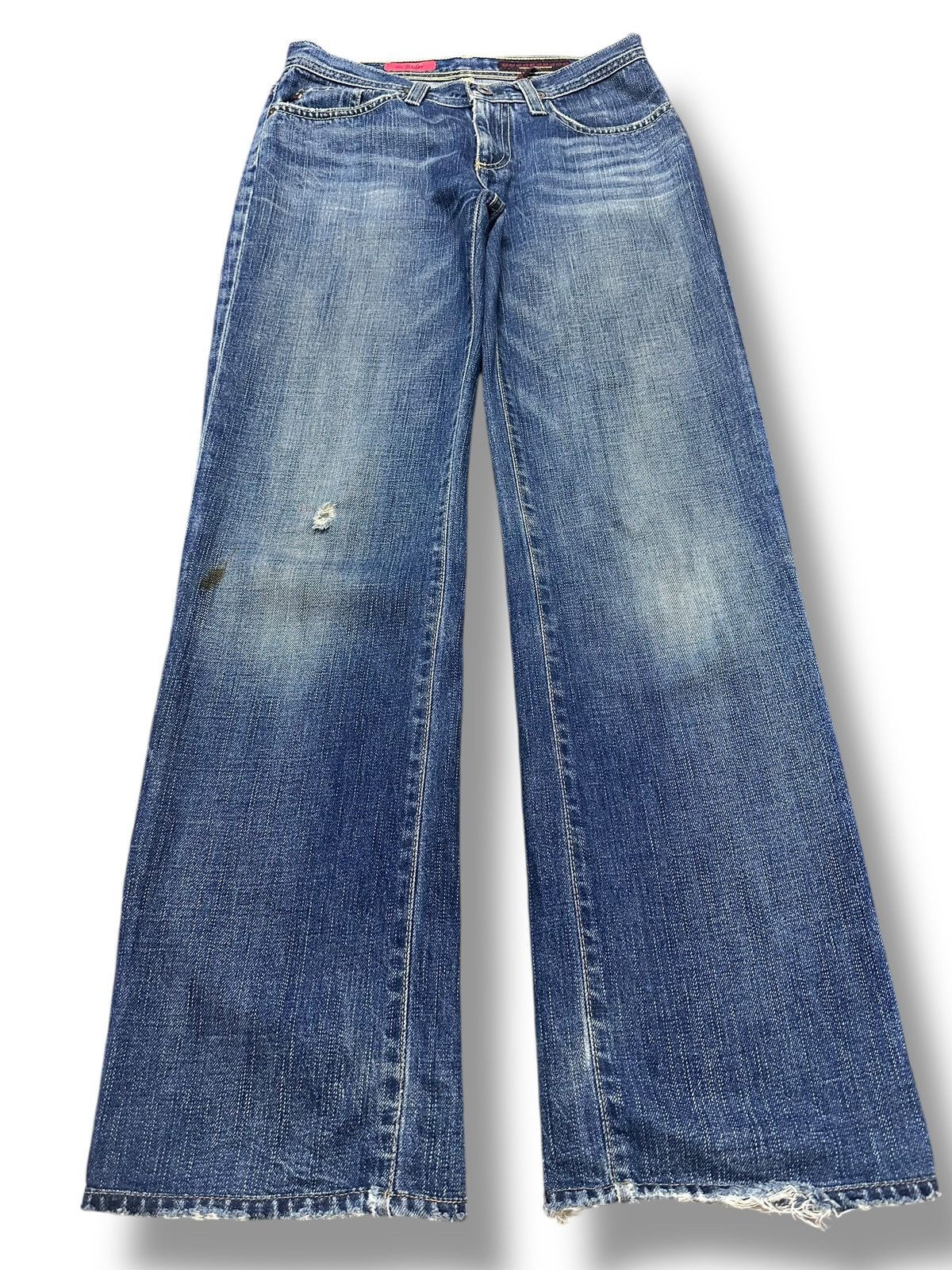 AG Adriano Goldschmied AG Baggy Loose Jeans Style With Faded Wash Size US 28 / EU 44 - 1 Thumbnail