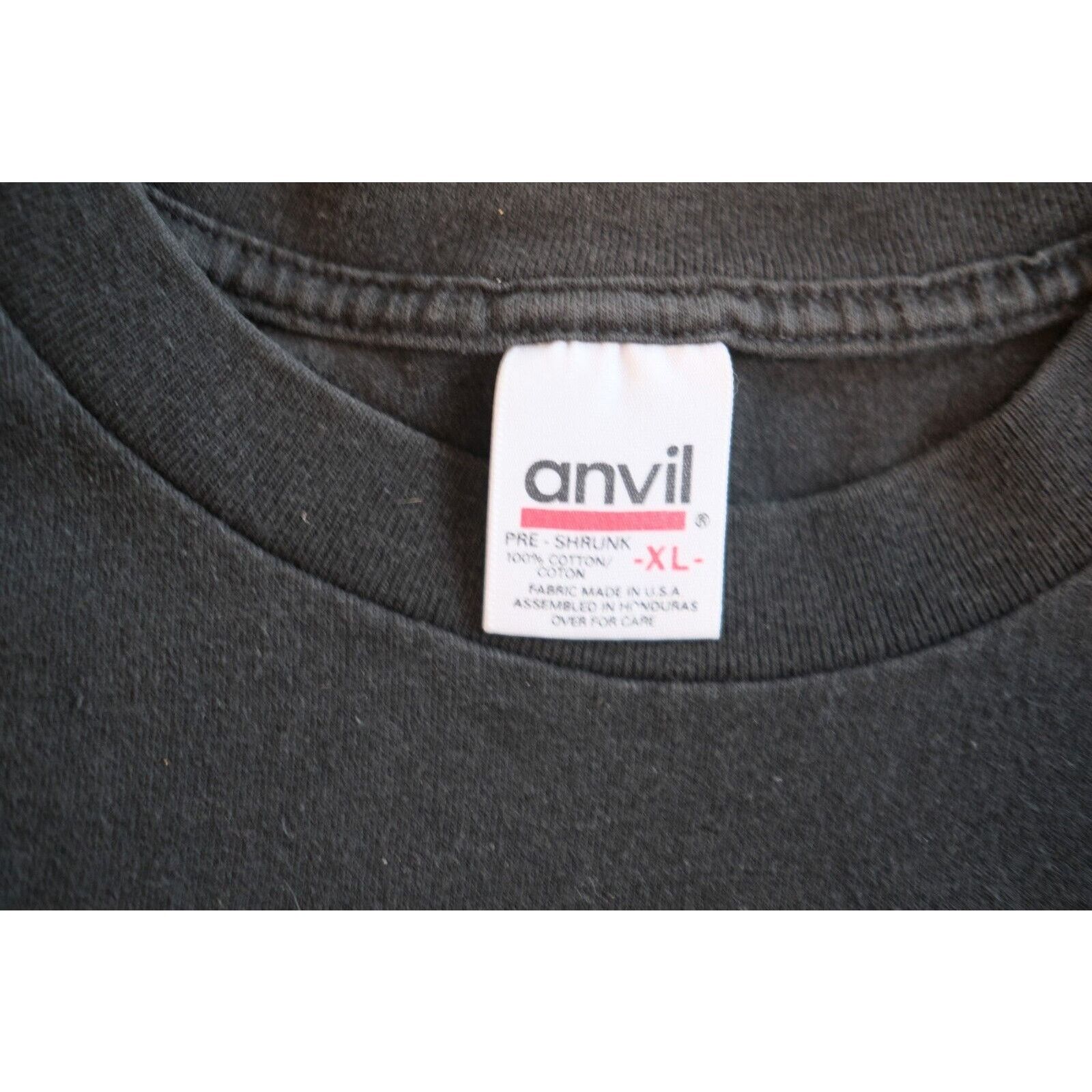 Anvil Vintage 90s JOSTA Streetwear Anvil T-Shirt XL Mens Cotton Size US XL / EU 56 / 4 - 4 Thumbnail