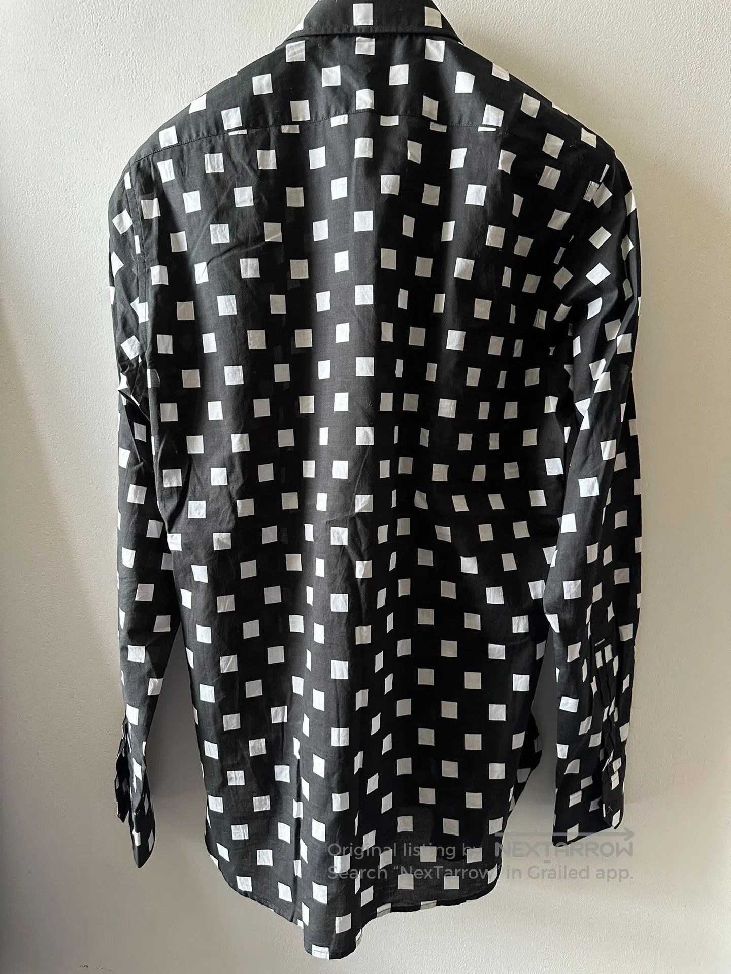 Saint Laurent Paris saint laurent black and white check shirt. Size US M / EU 48-50 / 2 - 2 Thumbnail