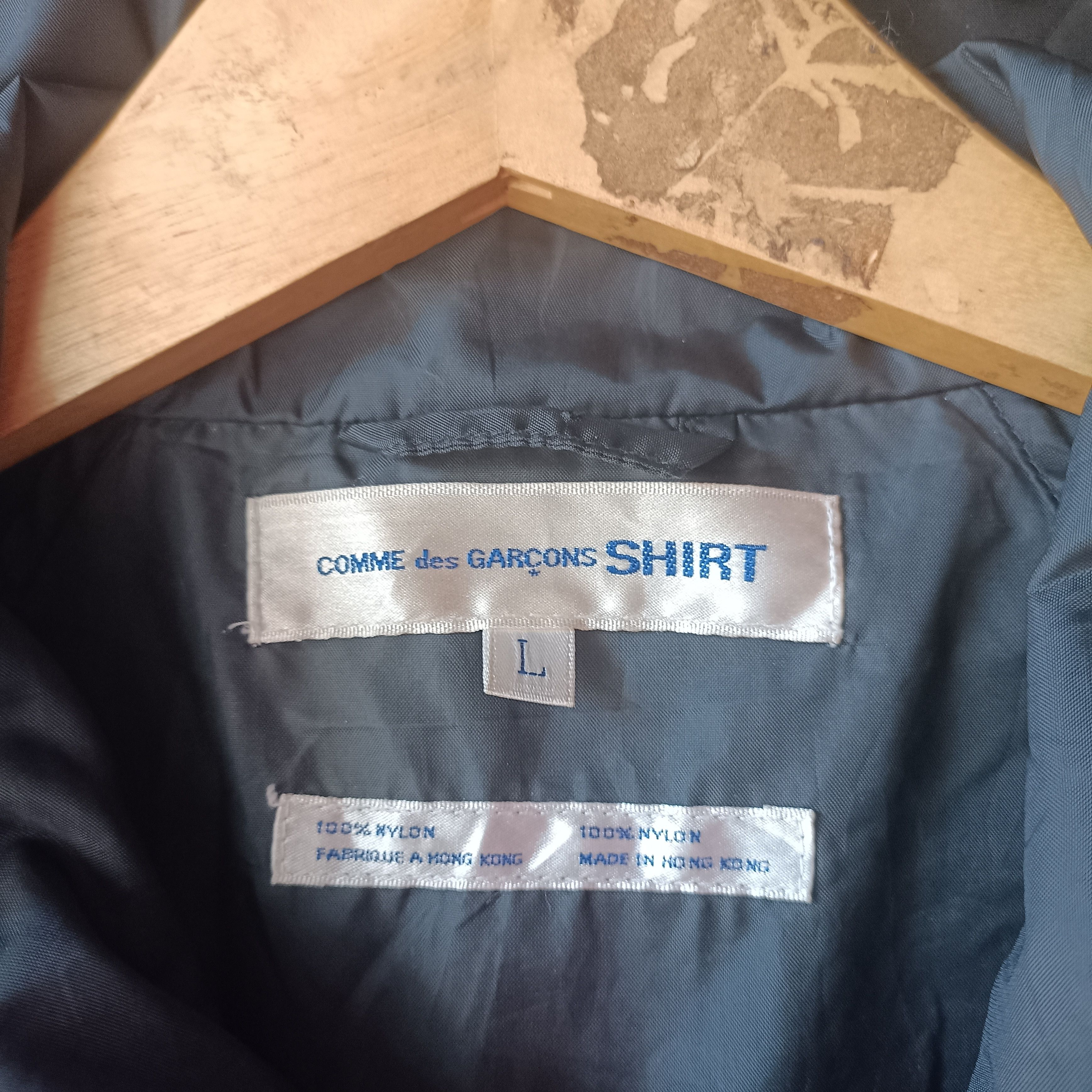 Comme des Garcons SHIRT CDG SHIRT NYLON HOODED LIGHT JACKET Size US L / EU 52-54 / 3 - 13 Thumbnail