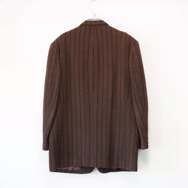 Yohji Yamamoto Yohji Yamamoto 93 AW Stripe and Dots Sheepskin Jacket 2505- Size US M / EU 48-50 / 2 - 2 Thumbnail