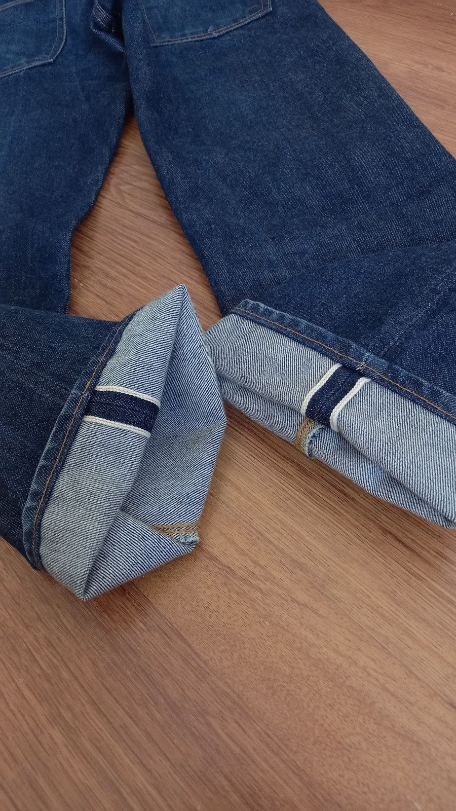 RESOLUTE Resolute 712 Denim Blue Jeans Made In Japan W31 Selvedge Size US 31 - 11 Thumbnail