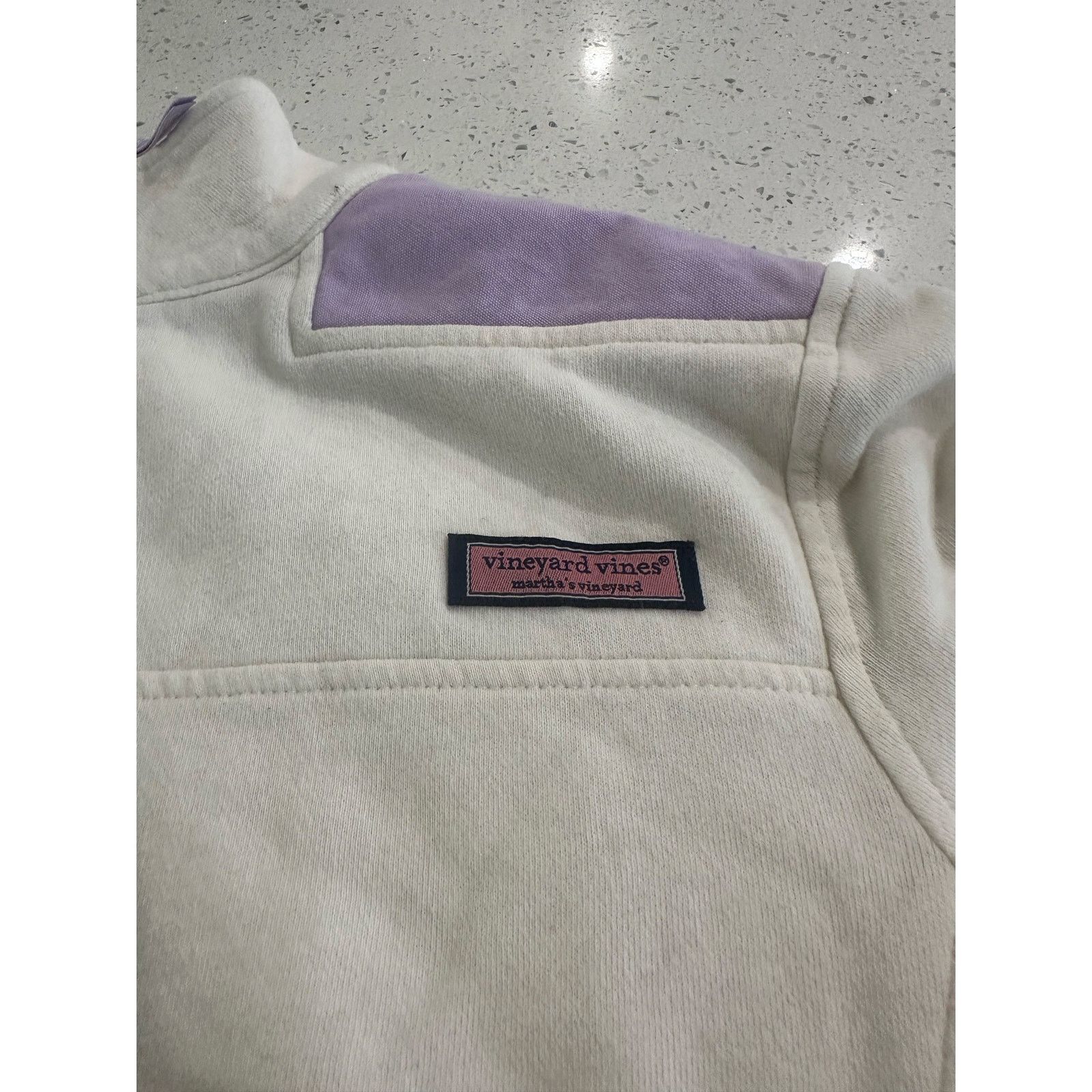 Vineyard Vines Vineyard Vines Mint Green Pullover Purple Seersucker Trim Size S / US 4 / IT 40 - 2 Thumbnail