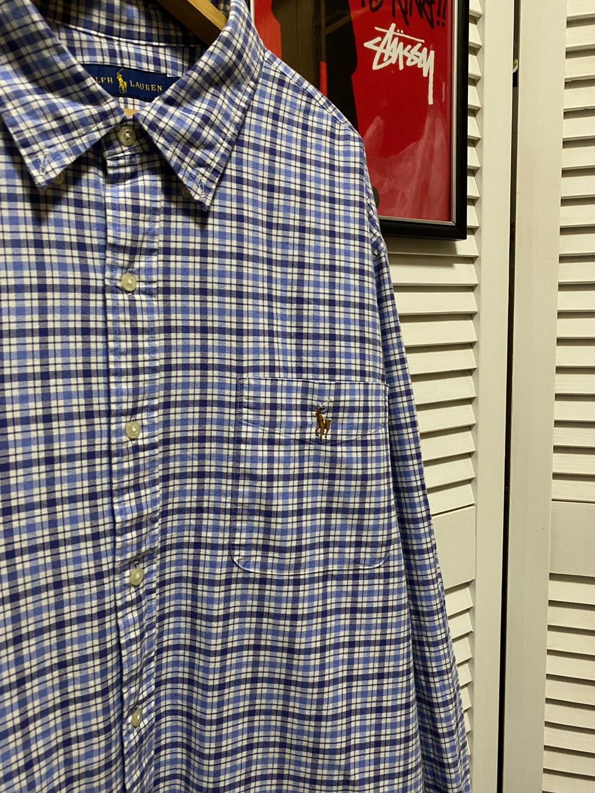 Polo Ralph Lauren Vintage Plaid Shirt Button Up Polo Ralph Lauren Hawaii Size US XL / EU 56 / 4 - 3 Thumbnail