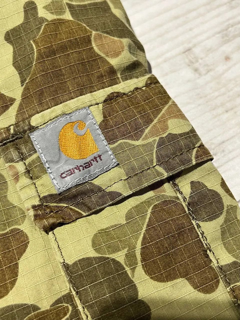 Carhartt Vintage Carhartt Aviation Cargo Pants Camo Military Y2K Size US 31 - 16 Thumbnail