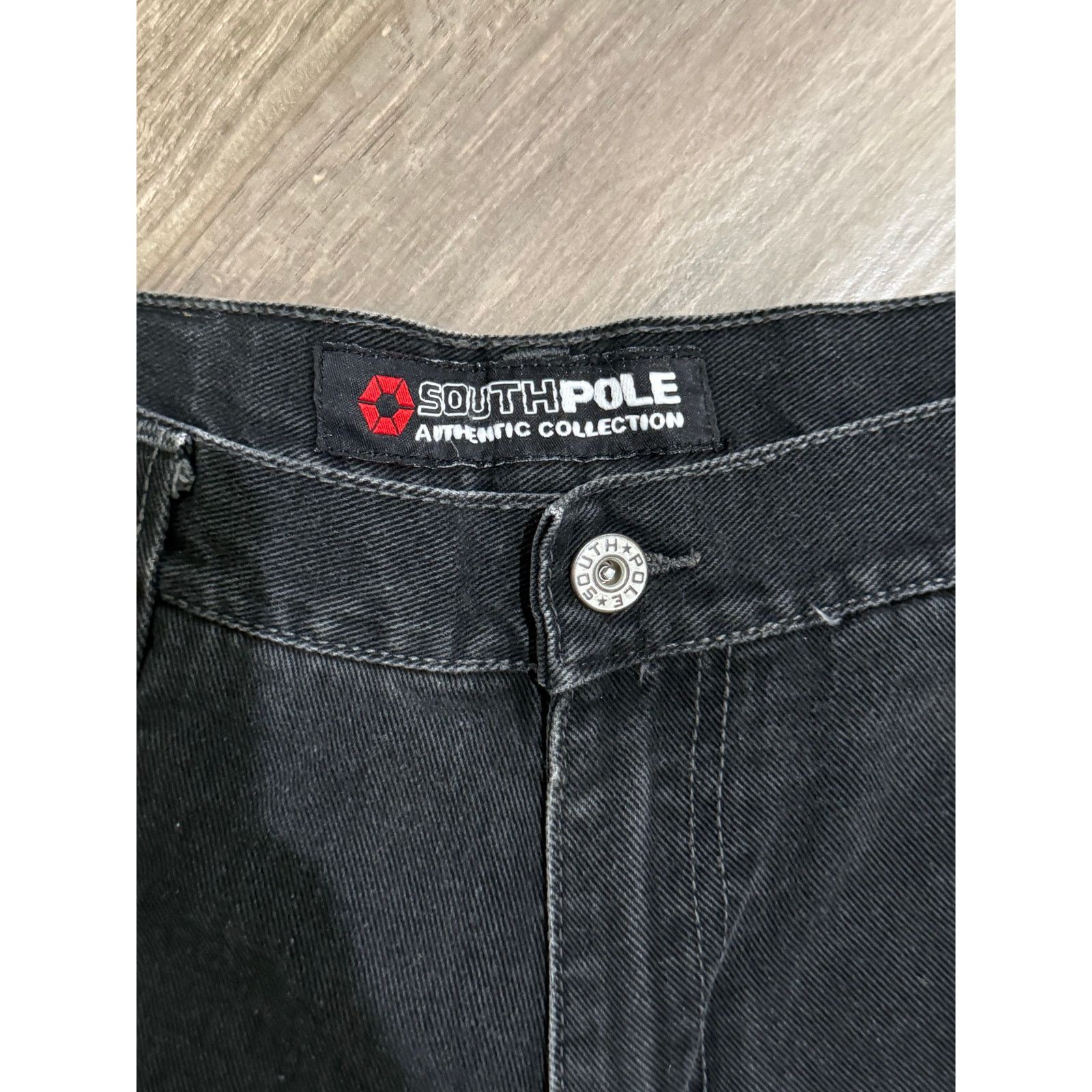 Southpole Vintage y2k Mens Black Southpole Jorts Size 36 Size US 36 / EU 52 - 2 Thumbnail