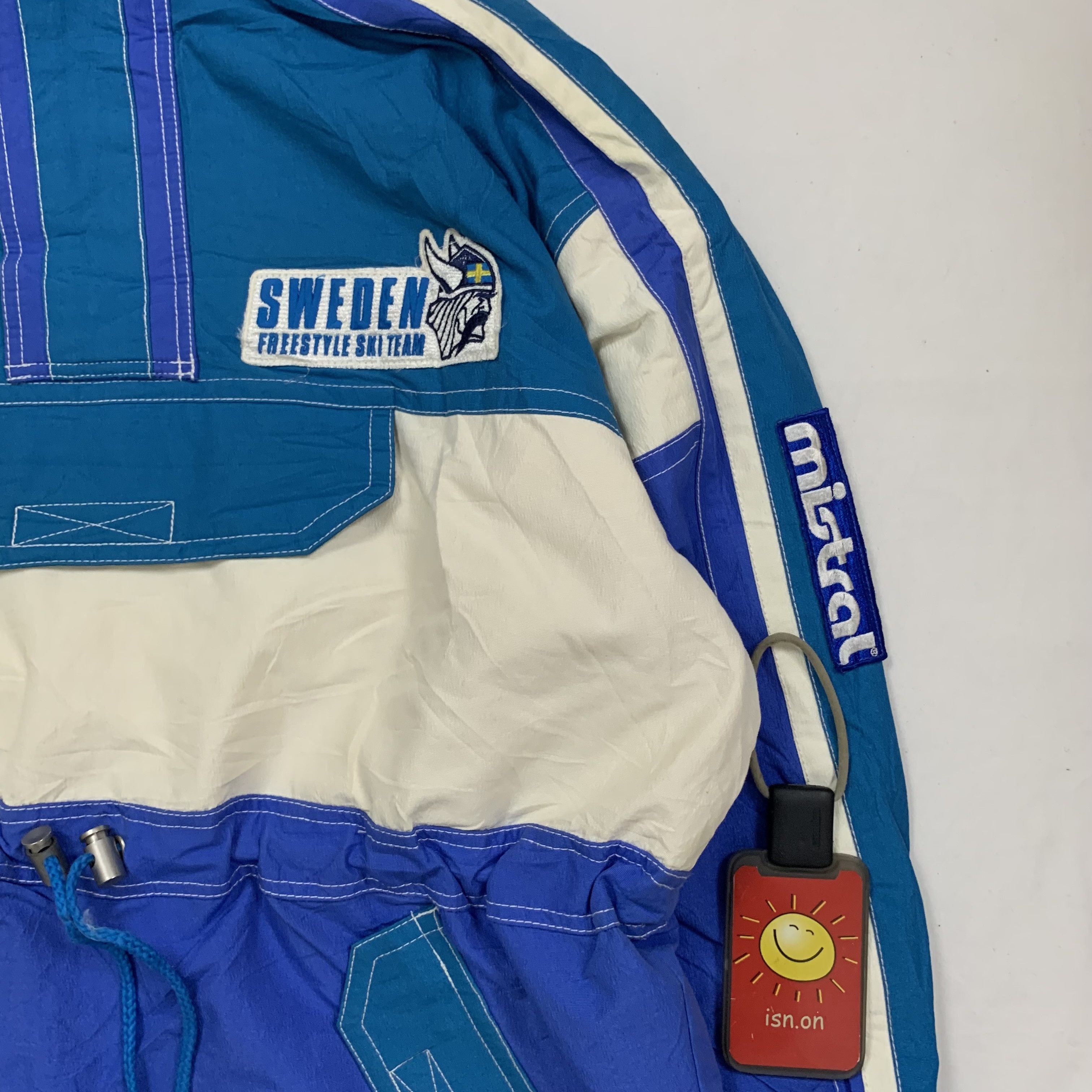 Vintage Vintage Mistral Sweden Ski Team Jacket Snowboard Size US L / EU 52-54 / 3 - 3 Thumbnail