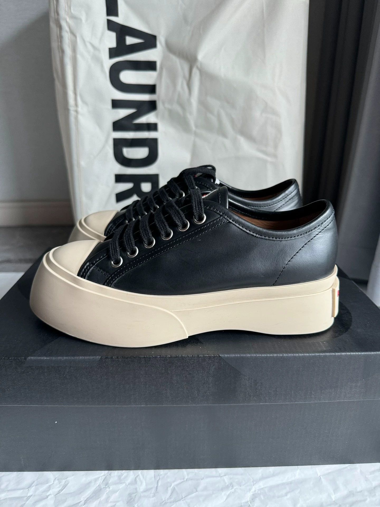Marni Marni Pablo 2024 black lace-up women's 36 Size US 5.5 / IT 35.5 - 1 Thumbnail