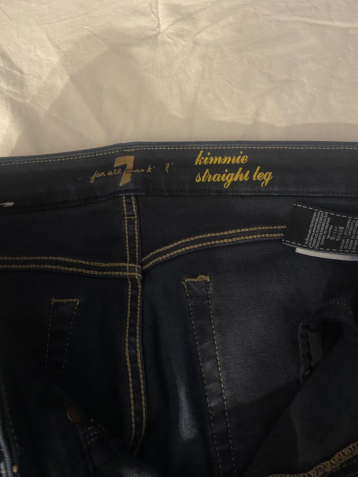7 For All Mankind 7 for all mankind kimmi straight Size 32" / US 10 / IT 46 - 2 Thumbnail