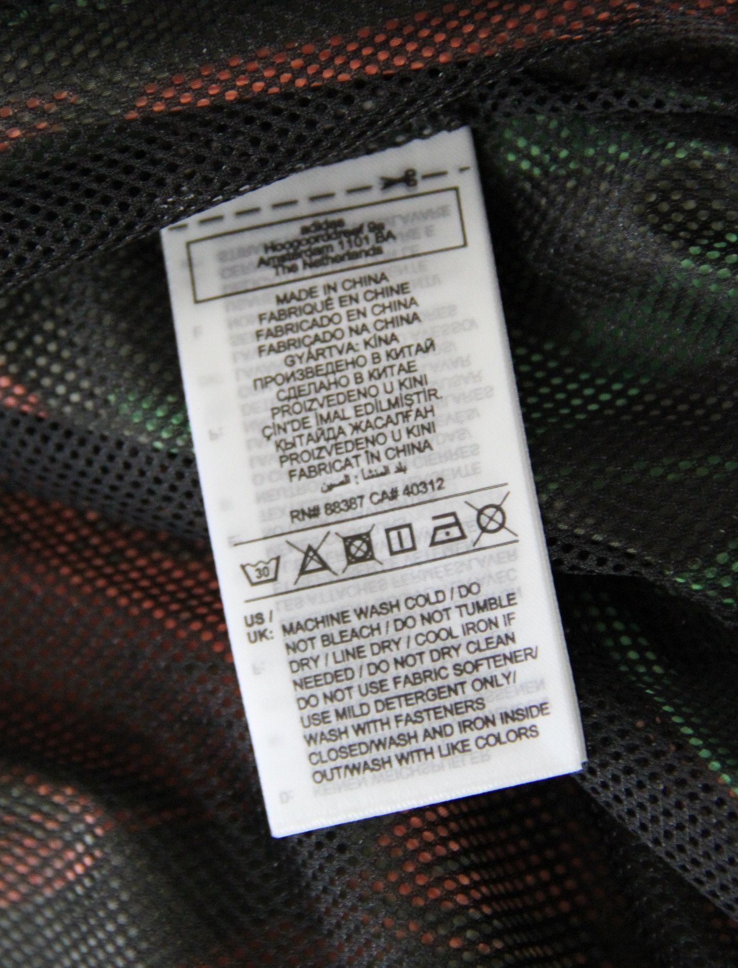 Adidas adidas x ARSENAL X LABRUM SEASONAL WINDBREAKER IT4081 Size US M / EU 48-50 / 2 - 6 Thumbnail