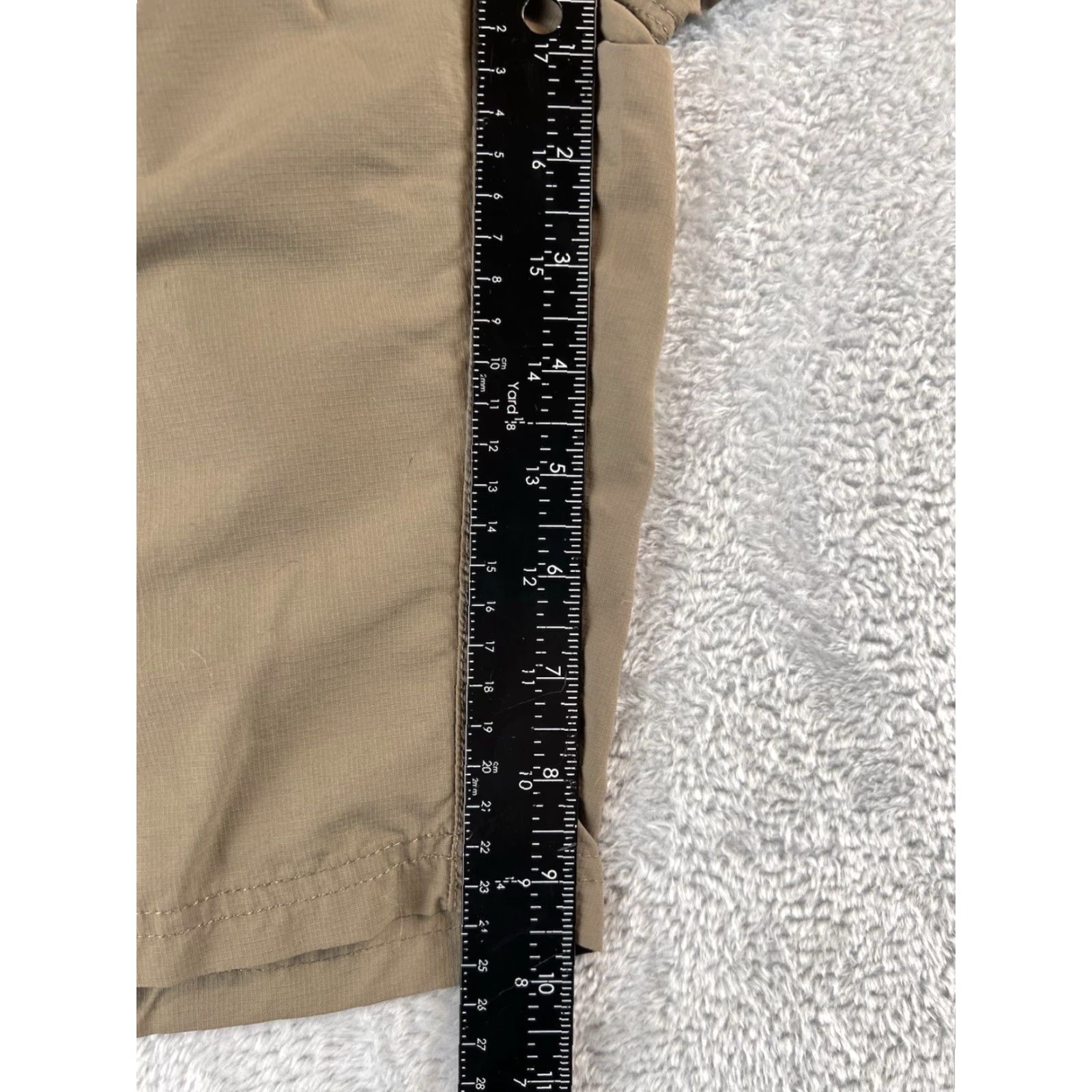 Howler Brothers Howler Brothers Shorts Mens 32 Beige Horizon Hybrid Ripstop Inseam 9.5 Nylon Lightweight Outdoor Chino Pocket Slash Casual Travel Summer Spring Fall Size US 32 / EU 48 - 6 Thumbnail