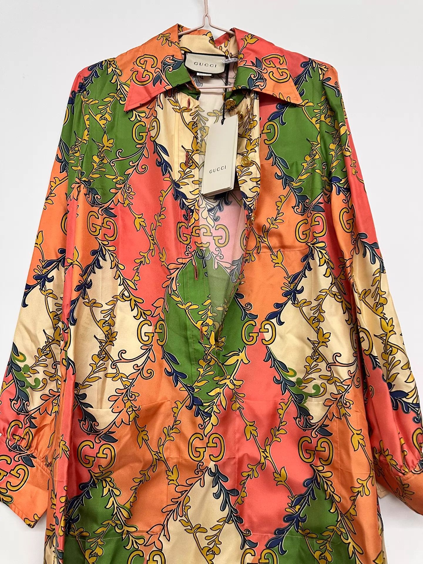 Gucci Gucci All Over Print Belted Dress Size 38 New With Tags Size XS / US 0-2 / IT 36-38 - 6 Thumbnail