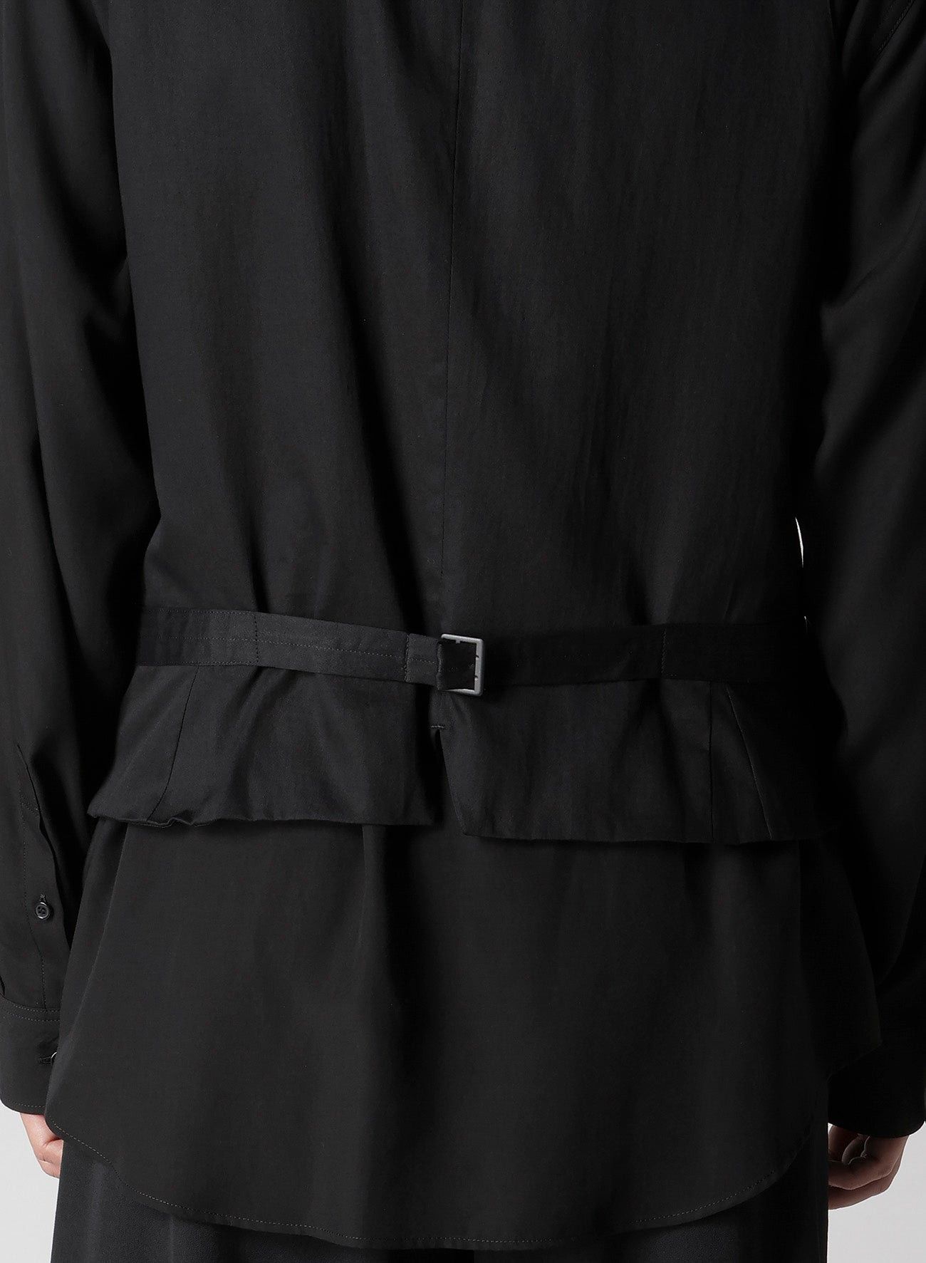 Yohji Yamamoto Yohji Yamamoto Pour Homme -Wool Gabardine 7BS Suit Vest Size US XL / EU 56 / 4 - 10 Thumbnail