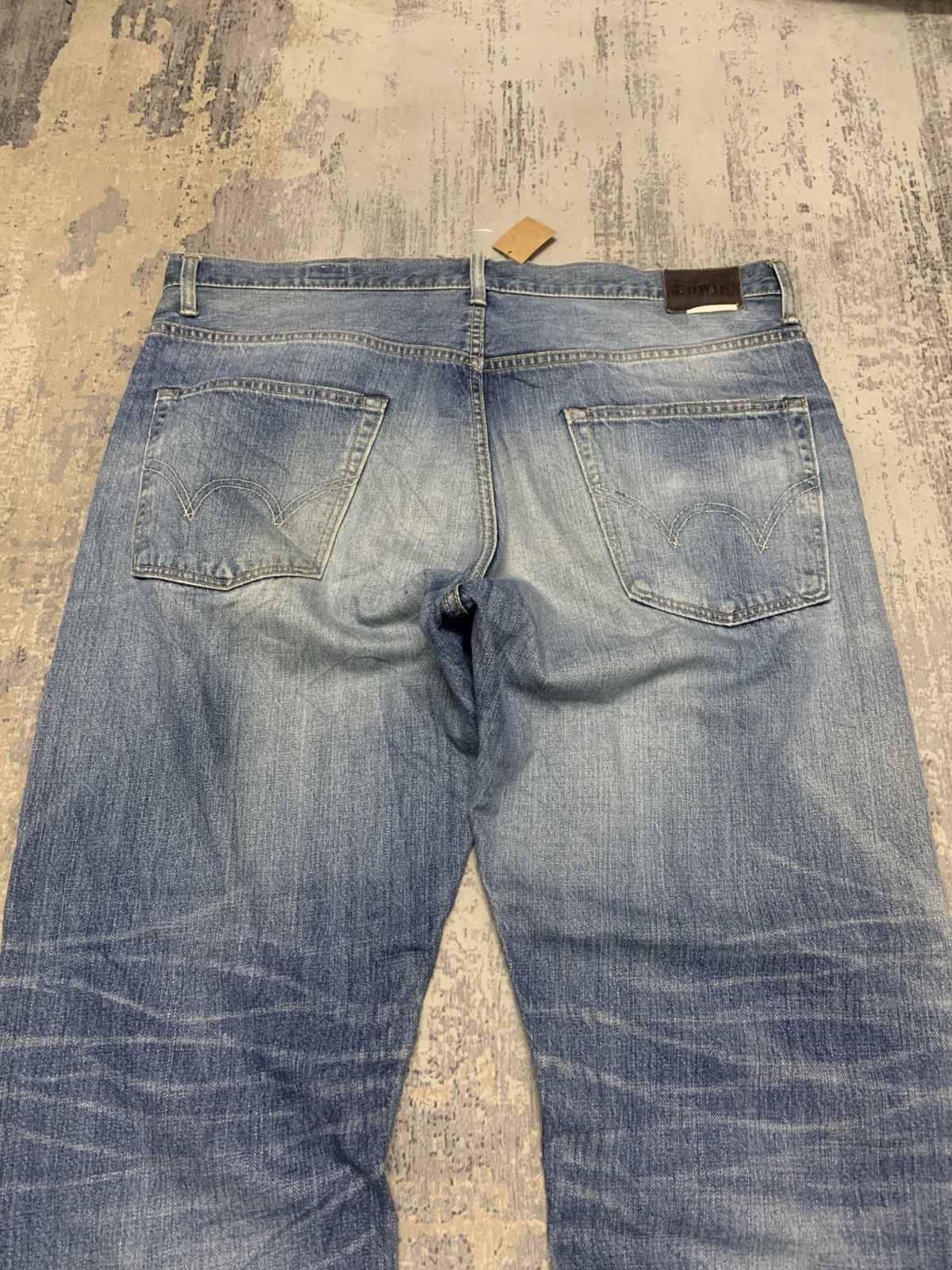 Edwin VINTAGE EDWIN Distressed Jeans W39 Size US 39 - 9 Thumbnail