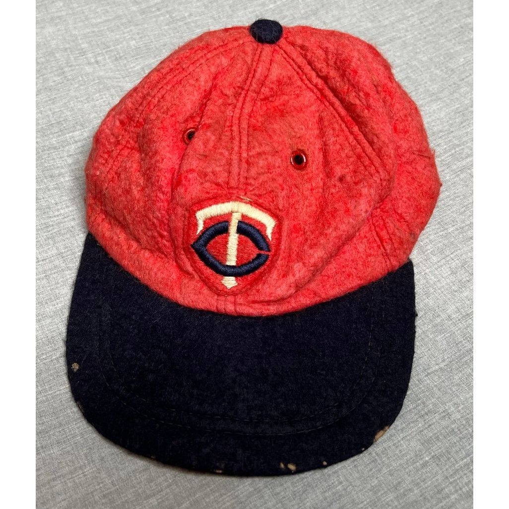 MLB × Vintage Vintage 60s Minnesota Twins Wool Baseball Cap Size ONE SIZE - 1 Thumbnail