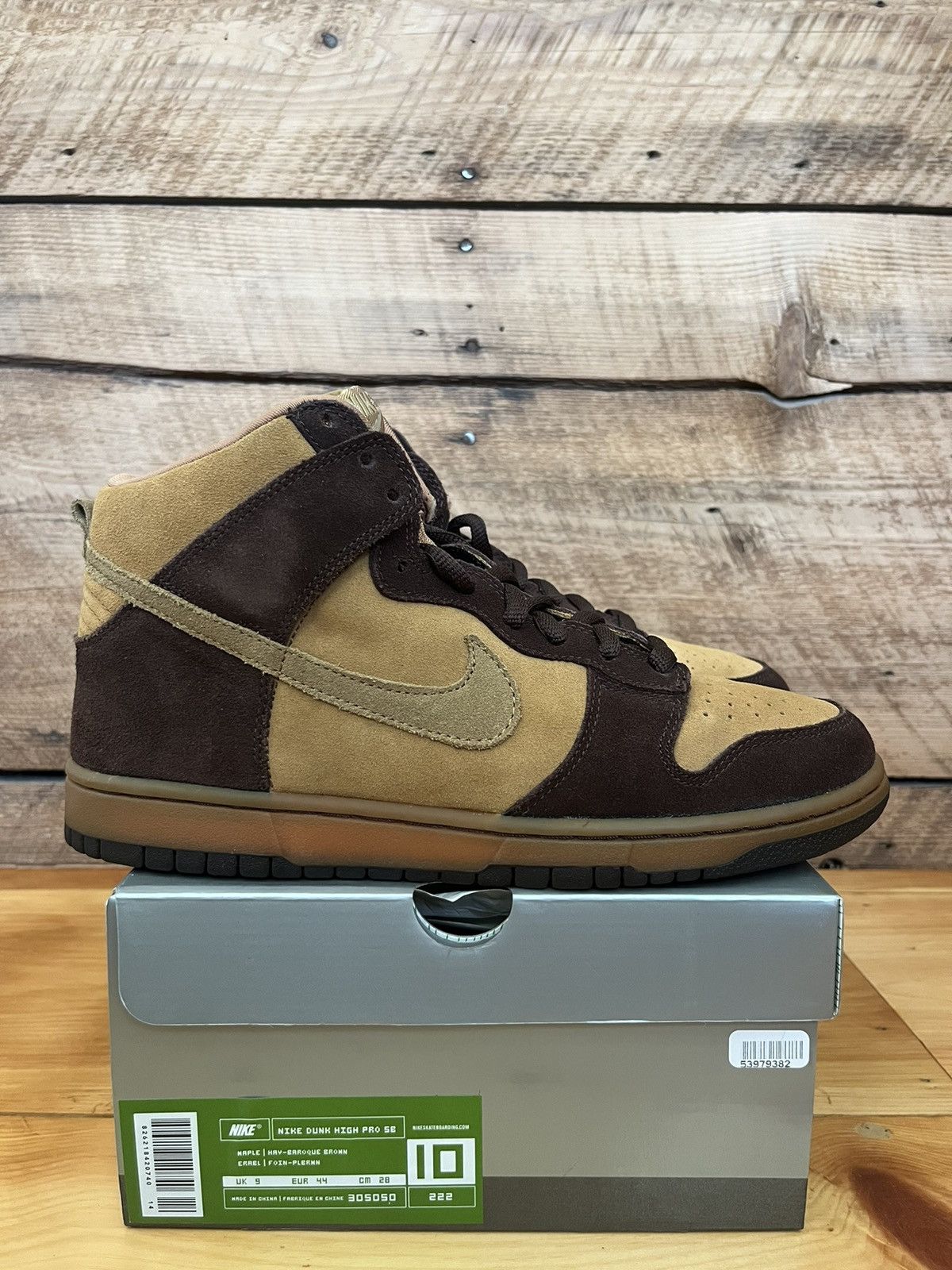 Nike Nike SB Dunk High Pro Maple 305050-222 Size US 10 / EU 43 - 1 Thumbnail