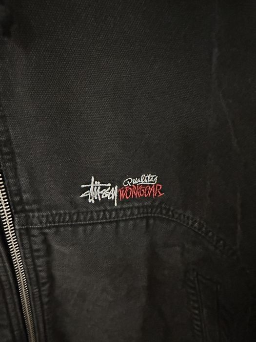 Stussy STUSSY WORK JACKET CANVAS INSULATED | Grailed