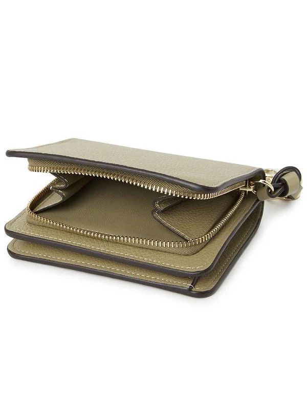 Chloe o1loc1c1024 Alphabet Compact Wallet in Grey Size ONE SIZE - 3 Thumbnail