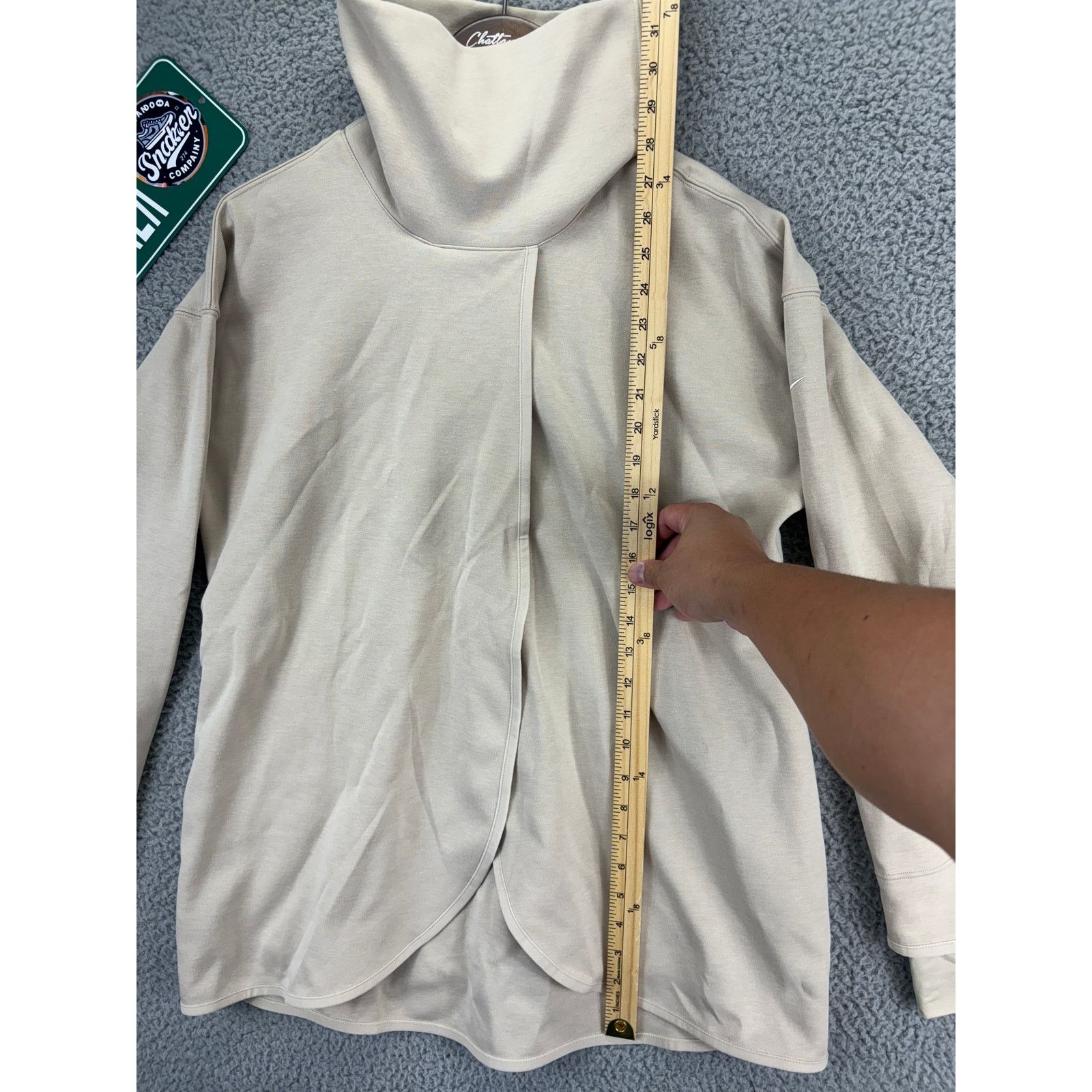 Nike Nike Maternity Sweatshirt Womens Small Tan Brown Pregnancy Size S / US 4 / IT 40 - 2 Thumbnail