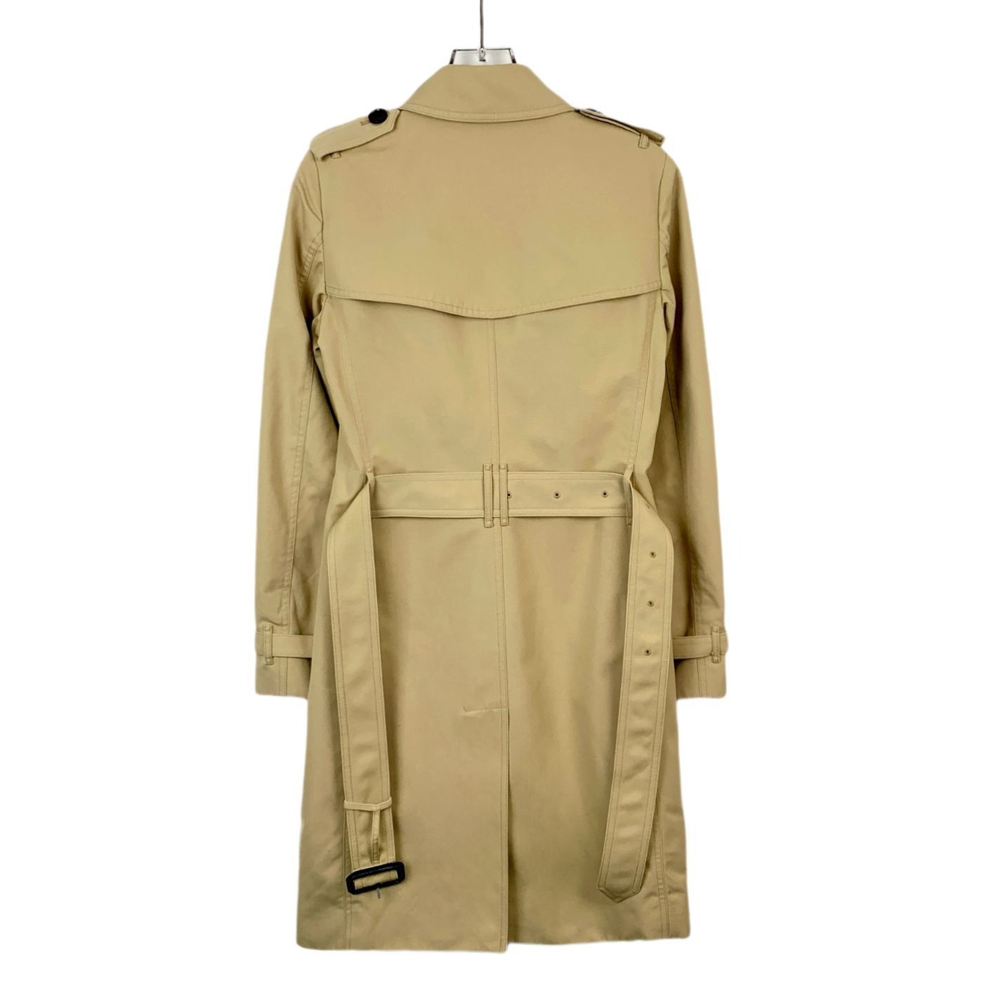 Burberry Burberry Beige Double Breasted Trench Coat Size 2/36 Cotton Size XS / US 0-2 / IT 36-38 - 7 Thumbnail