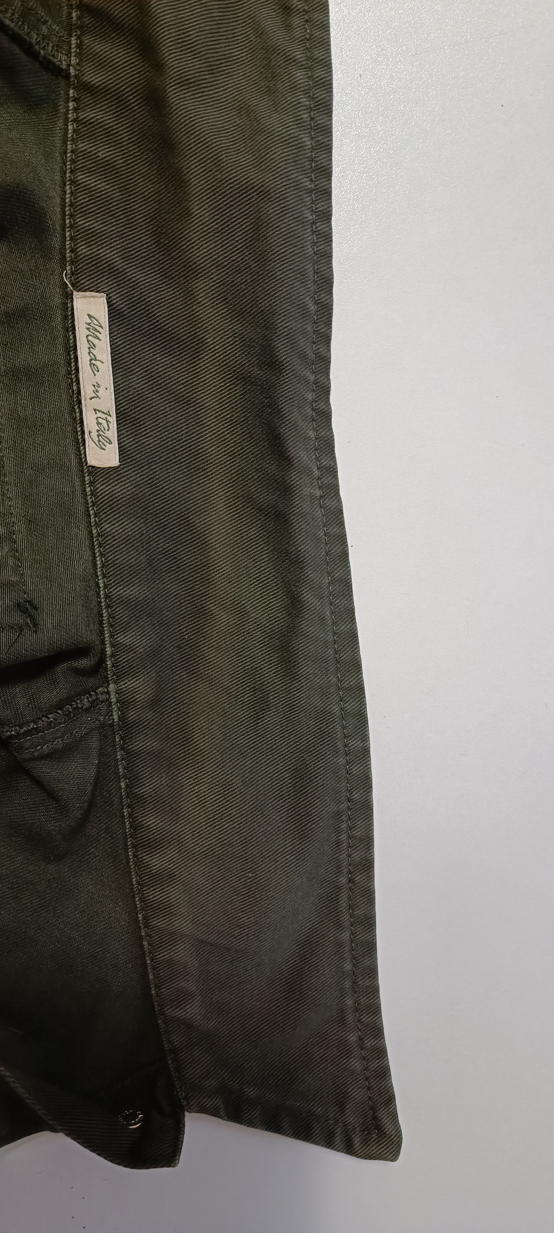 Jean Paul Gaultier 2000 - Colec. n°1- JPG Jeans- Militar green jacket Size M / US 6-8 / IT 42-44 - 12 Thumbnail