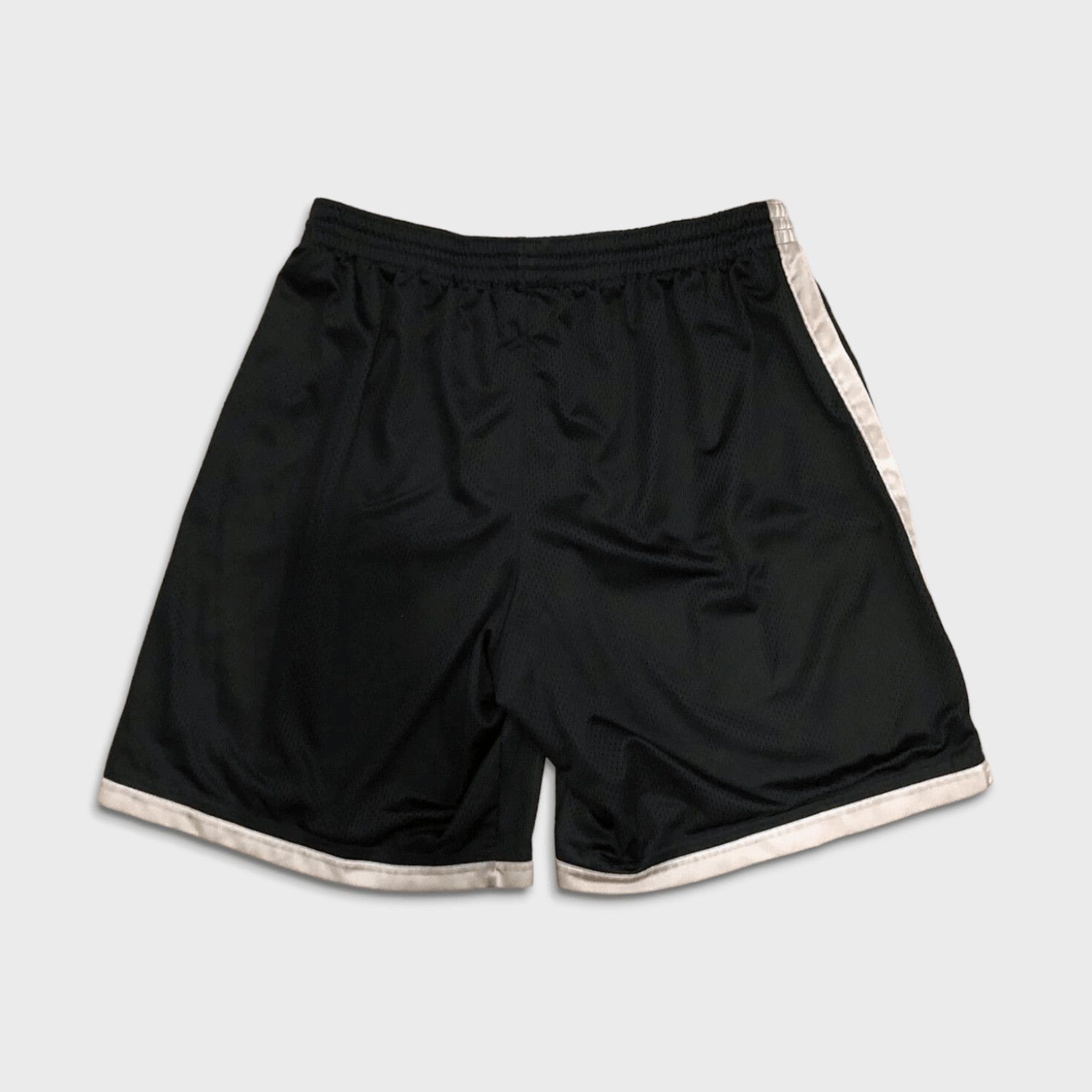 Nike × Vintage Nike Sportswear Shorts XL Black Swoosh Athletic Gym Pants Size US 36 / EU 52 - 4 Thumbnail