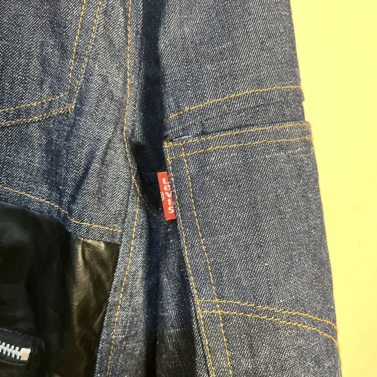 Darren Romanelli DR. ROMANELLI X CLOT X LEVI'S REWORKED LEATHER DENIM JACKET Size US M / EU 48-50 / 2 - 5 Thumbnail