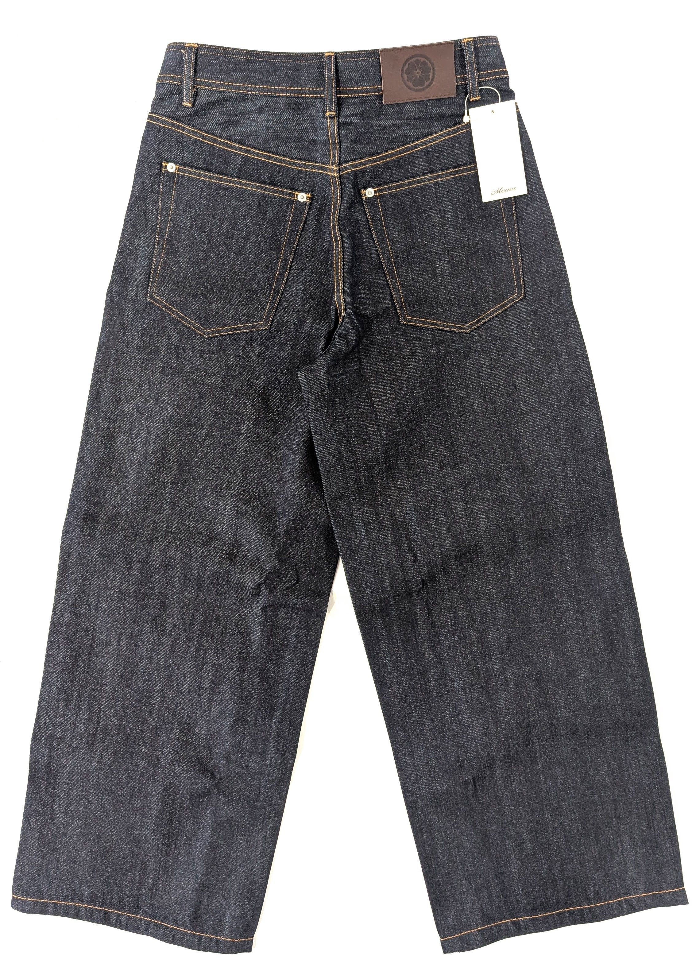 Menes Tokyo Okayama Raw Selvedge Baggy Jeans Small Japan